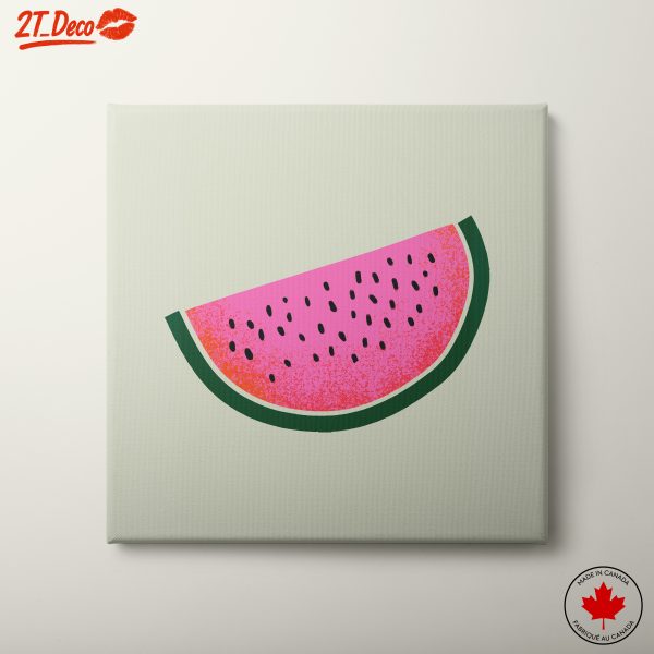 Stylized Watermelon Graphic Art