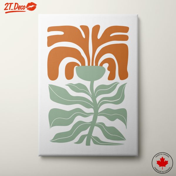 Stylish Botanical Abstract Design