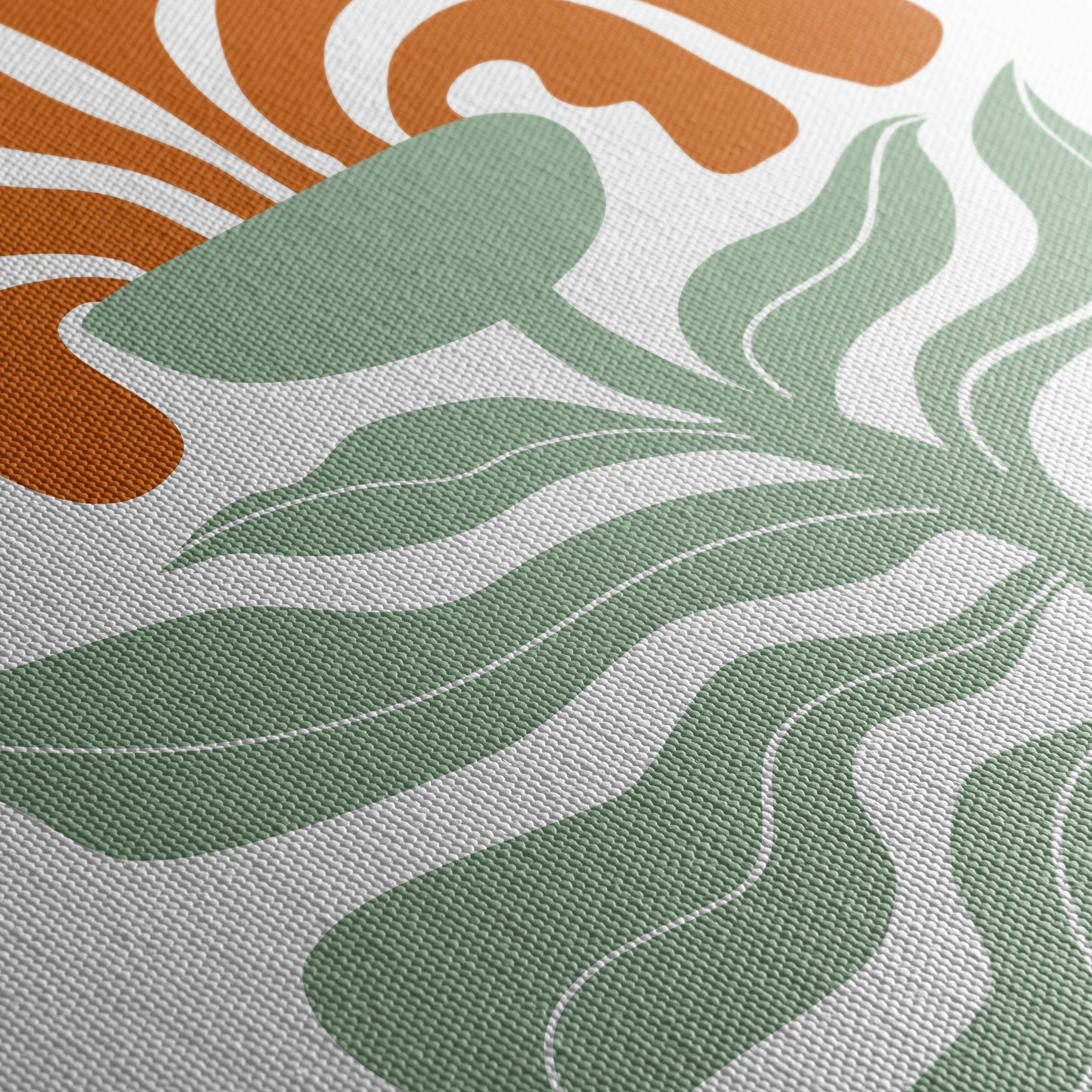 Stylish Botanical Abstract Design - Image 5