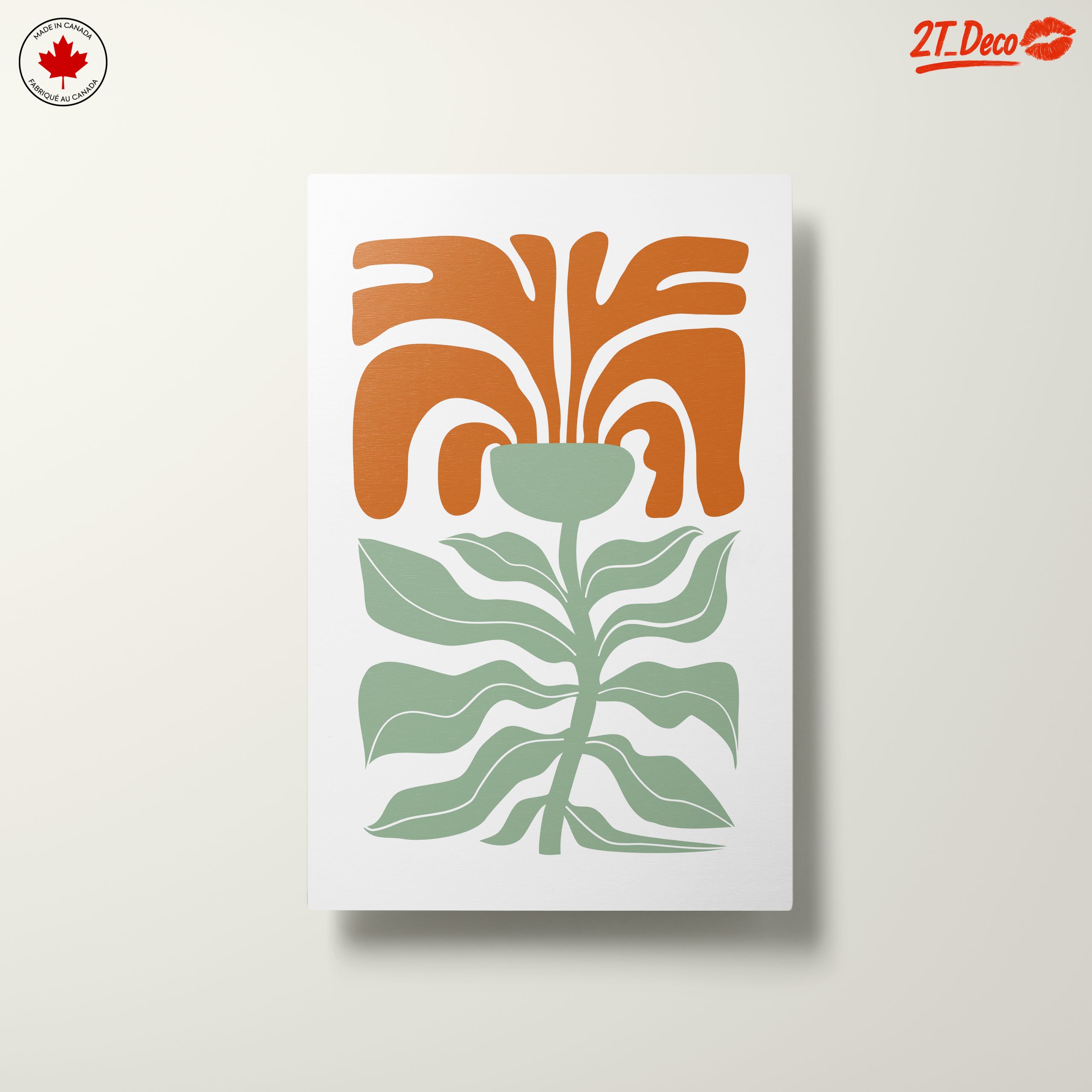 Stylish Botanical Abstract Design - Image 10