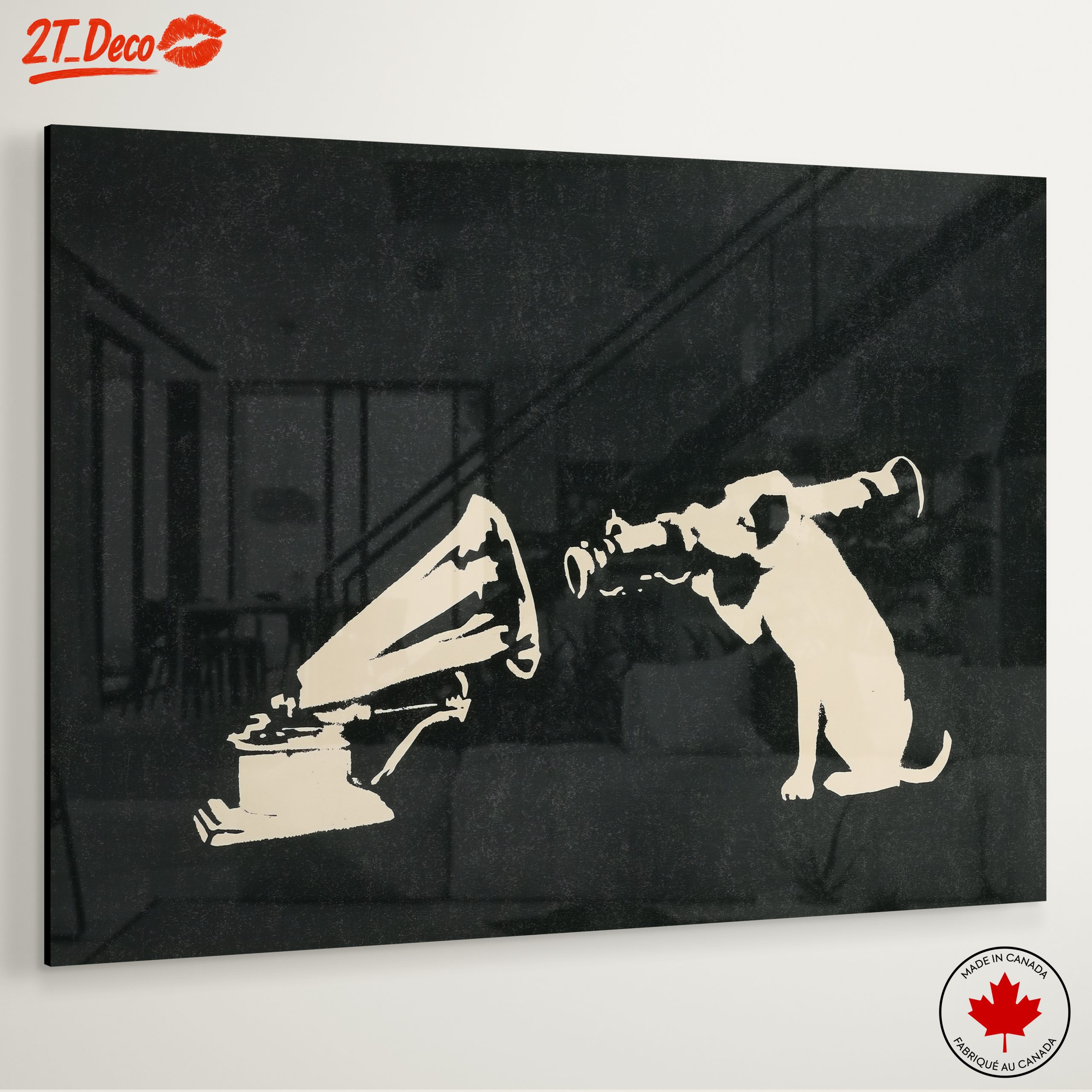 Artistic Depiction of Music and a Dog - Image 6