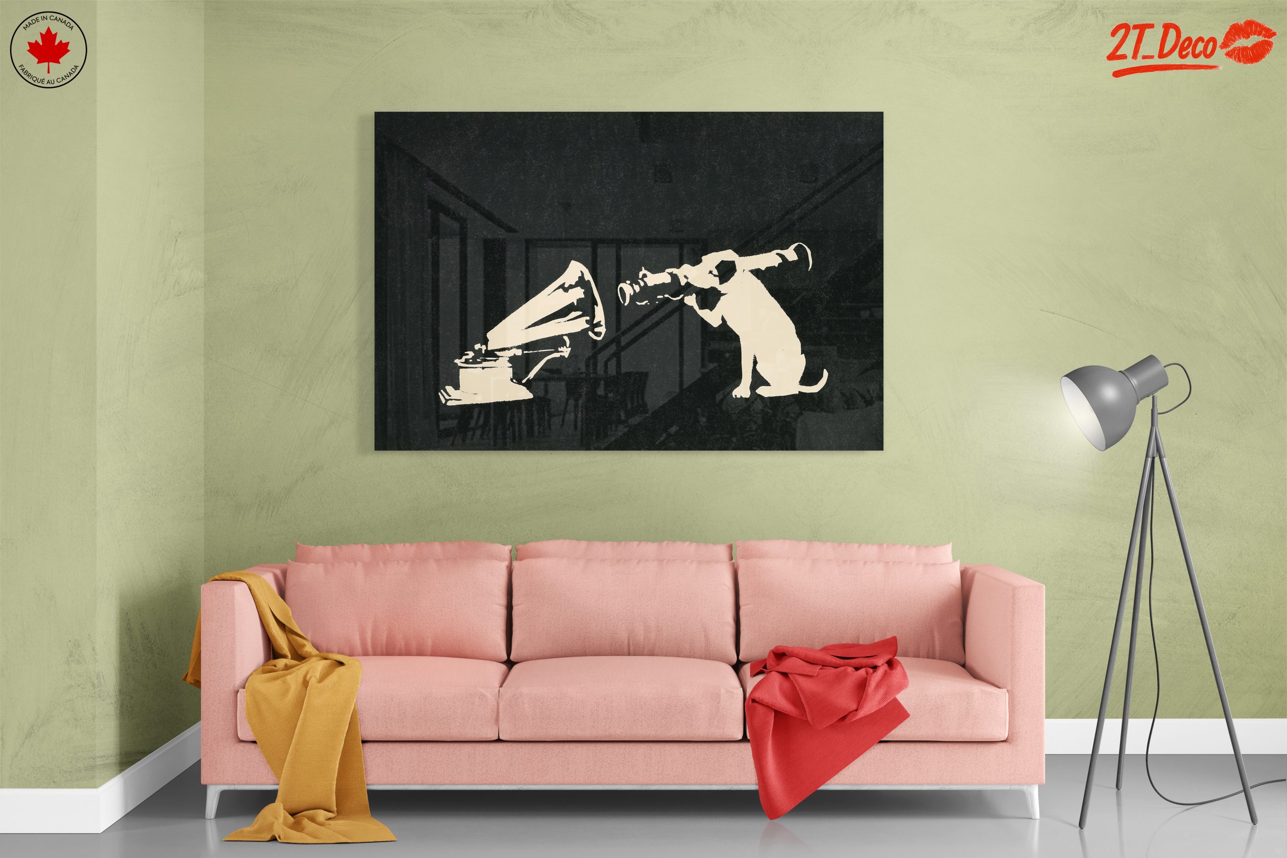 Artistic Depiction of Music and a Dog - Image 7