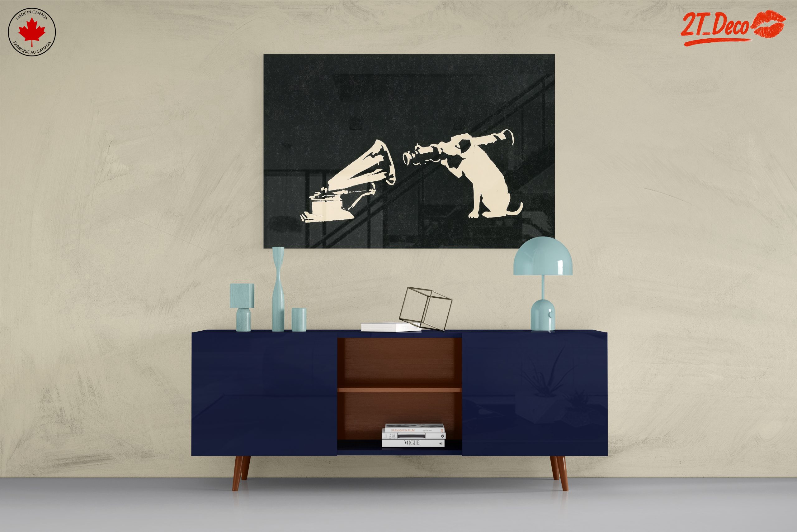 Artistic Depiction of Music and a Dog - Image 8