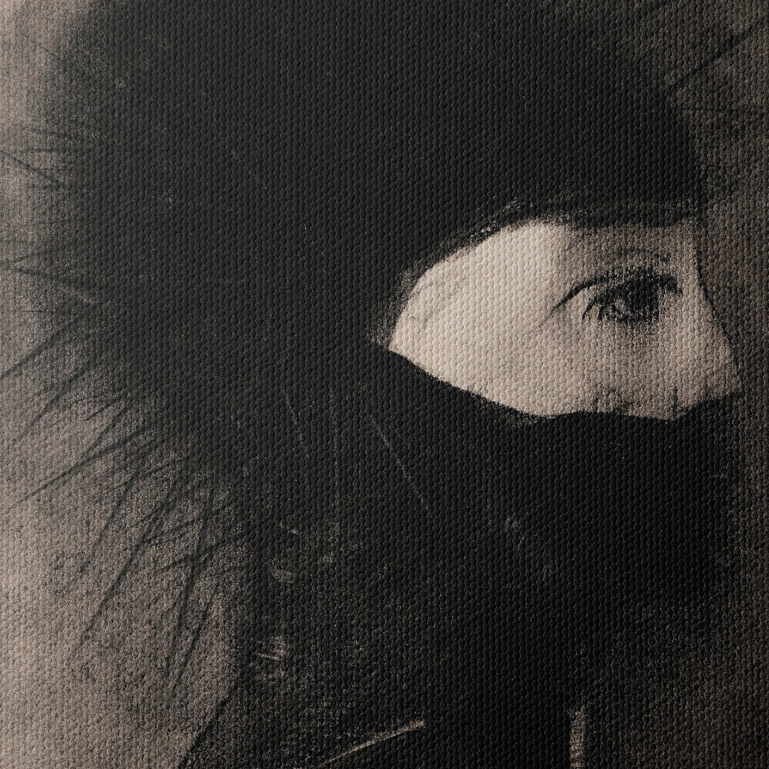 Stylized Contemporary Portrait with Spikes - Image 4