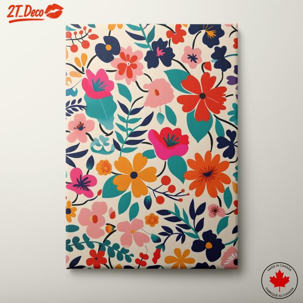 Colorful Floral Design for Home Décor