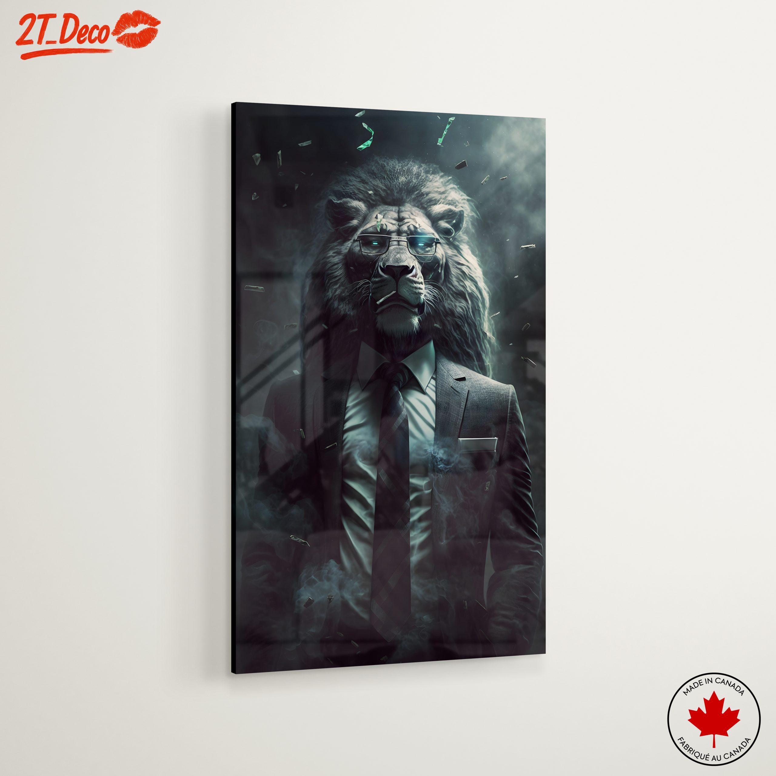 Stylish Lion Character Design in Suit - Image 6