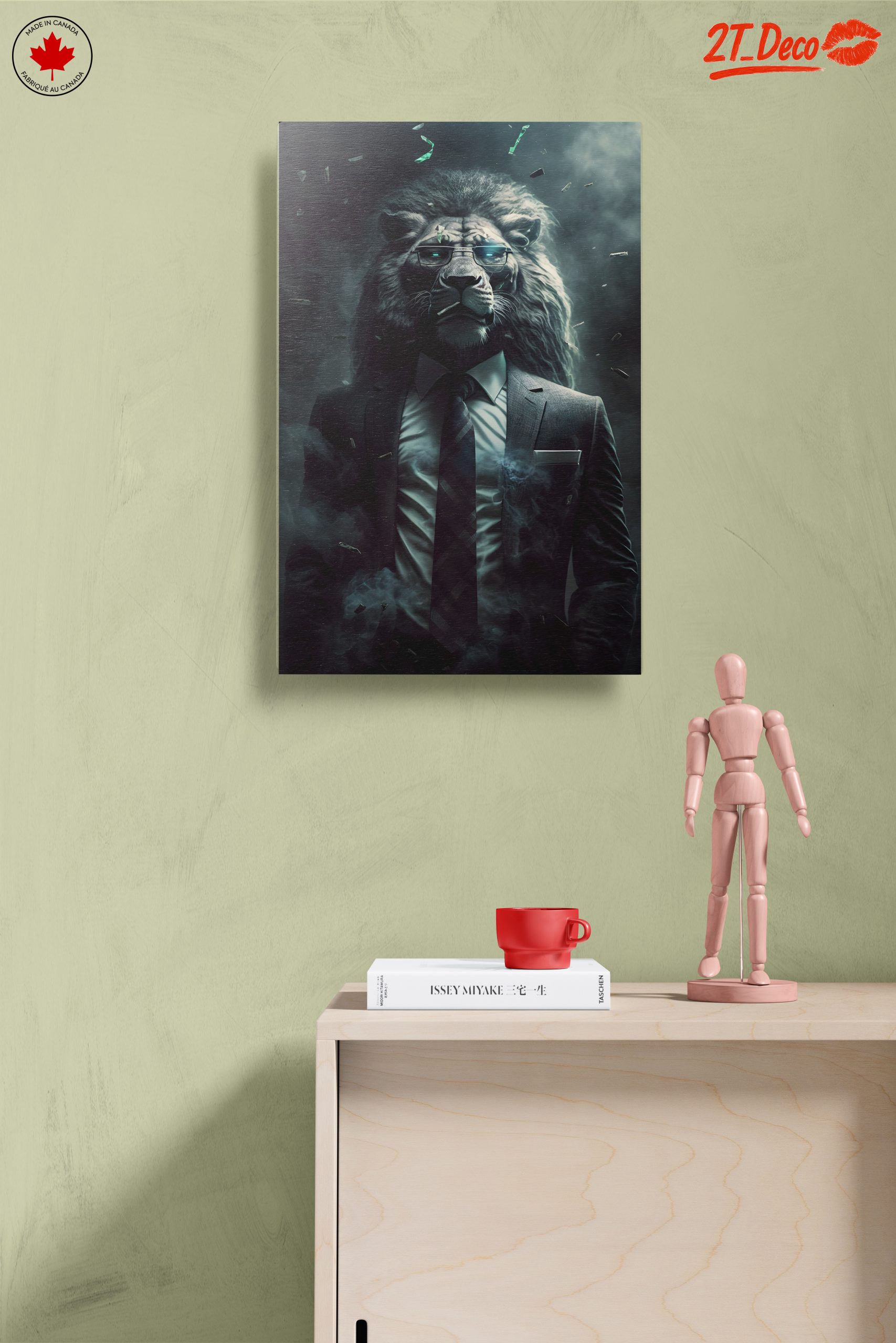 Stylish Lion Character Design in Suit - Image 14