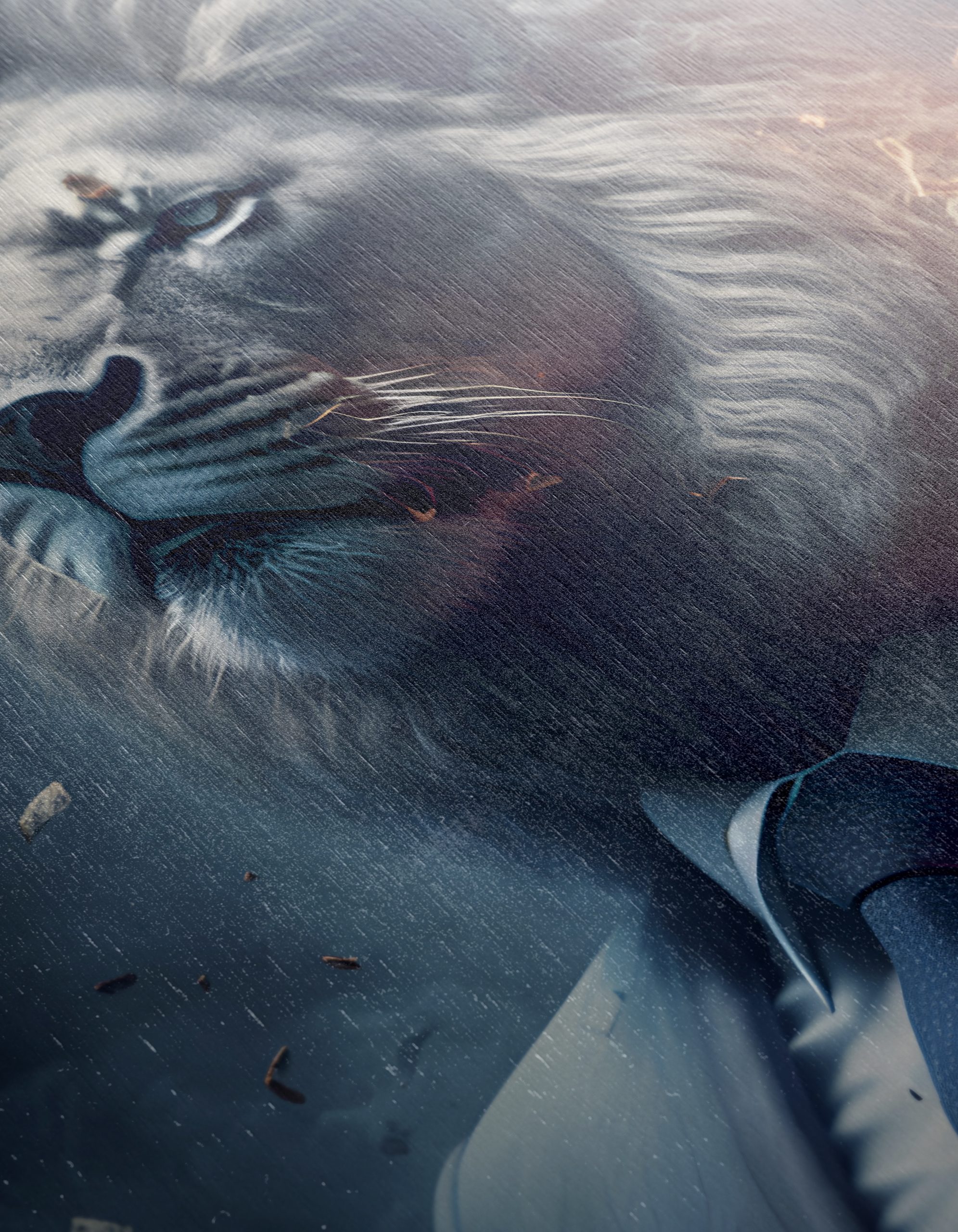 Majestic Lion in a Suit with Money 2 - Image 12