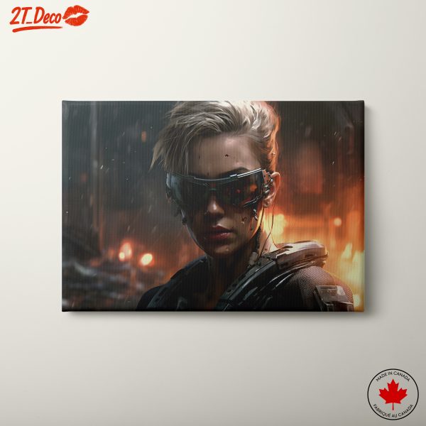 Futuristic Dynamic Fantasy Character