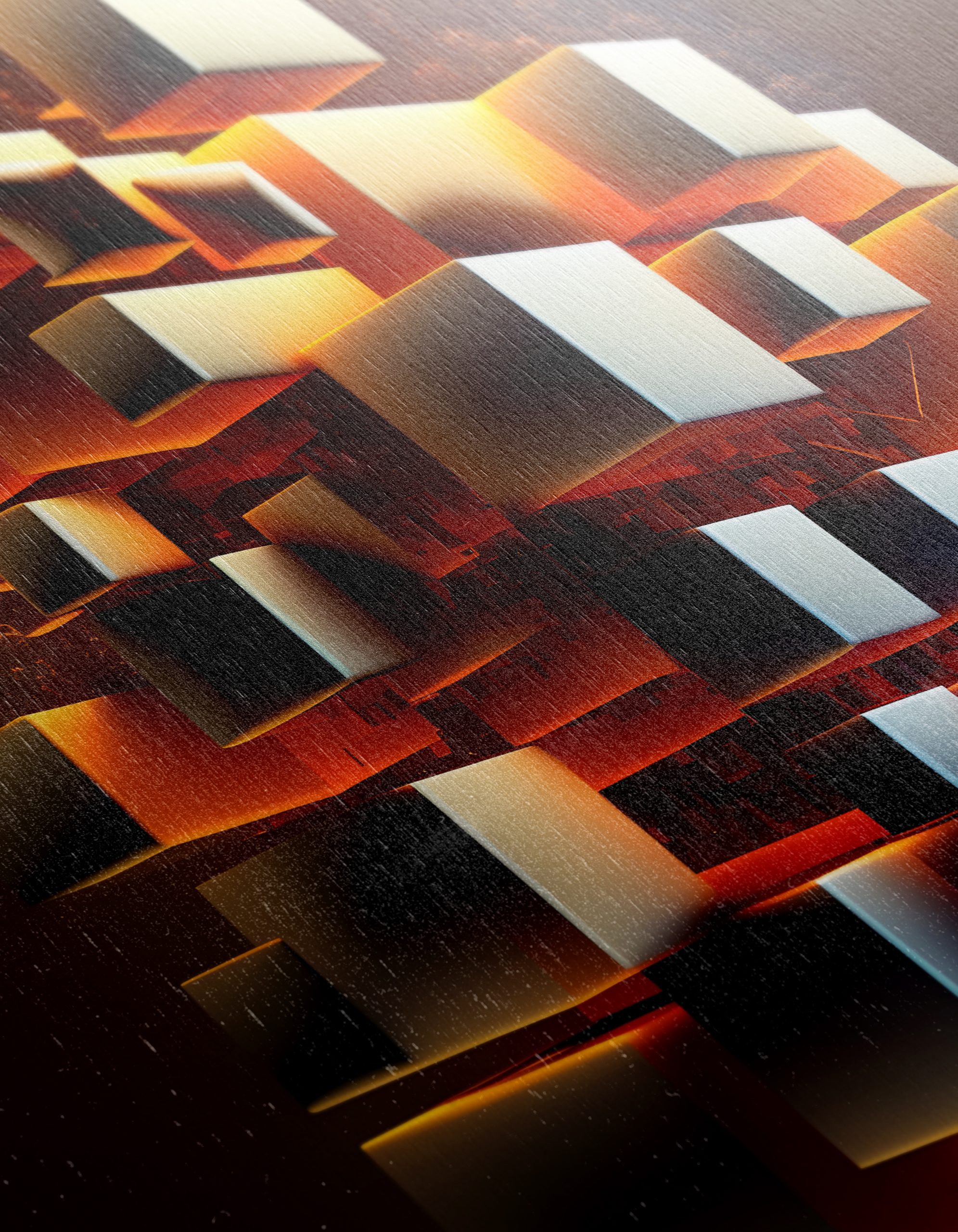 Vibrant Dynamic Abstract Composition Artwork - Image 12