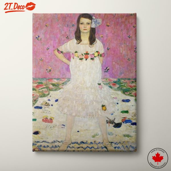 Contemporary Portrait of a Girl in Floral Dress