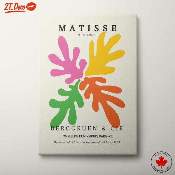 Vibrant Contemporary Abstract Artwork by Matisse