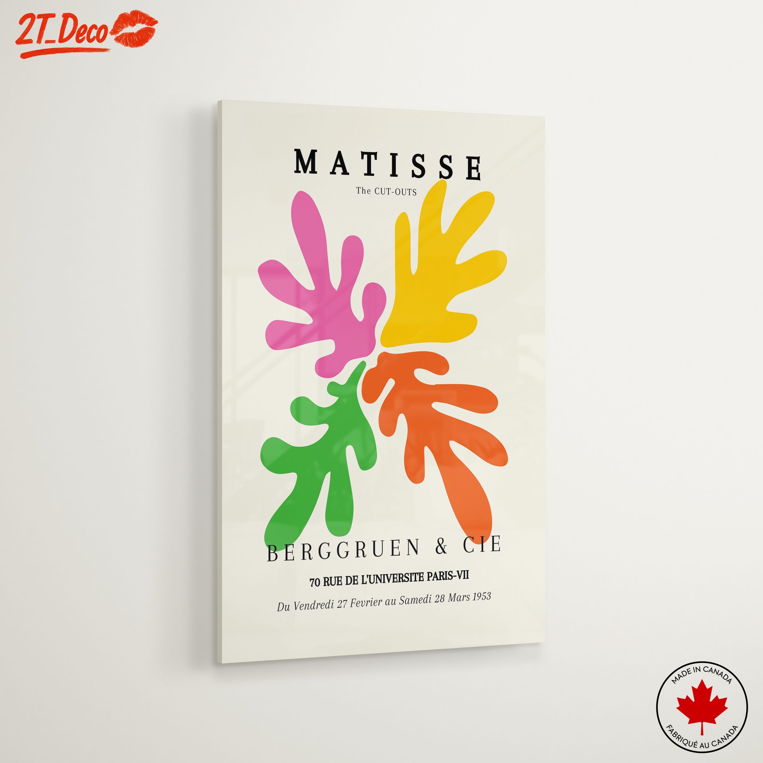 Vibrant Contemporary Abstract Artwork by Matisse - Image 6