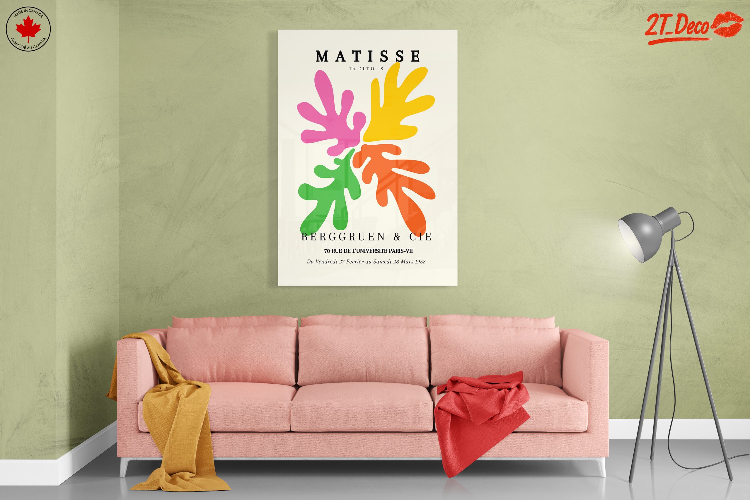 Vibrant Contemporary Abstract Artwork by Matisse - Image 7