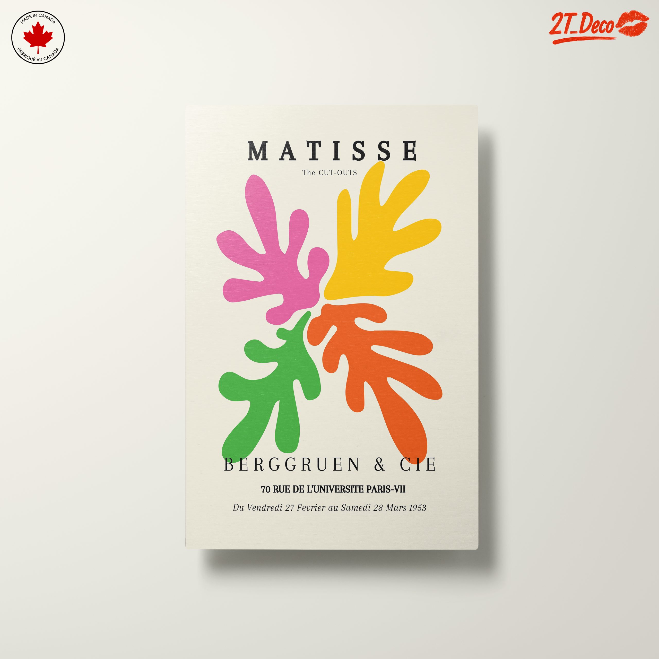 Vibrant Contemporary Abstract Artwork by Matisse - Image 10