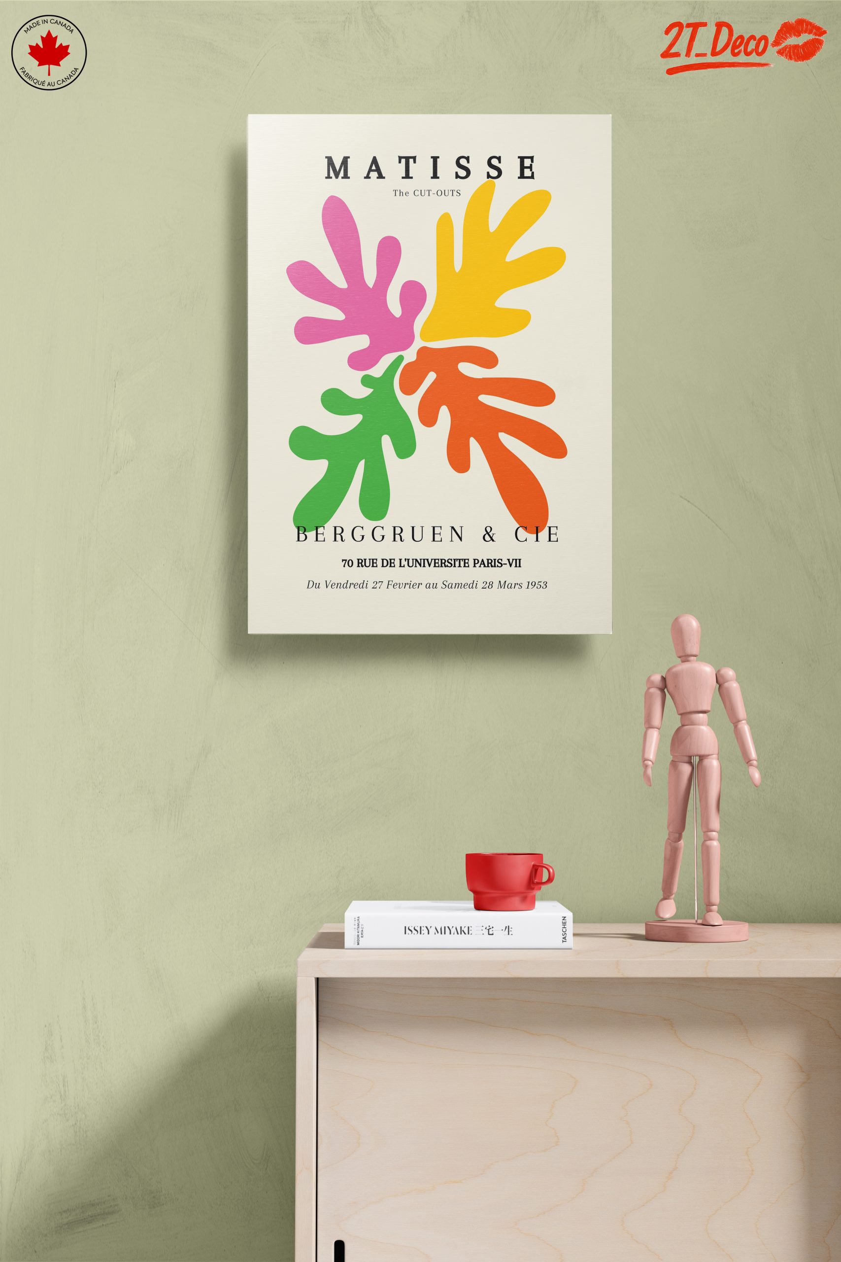 Vibrant Contemporary Abstract Artwork by Matisse - Image 14