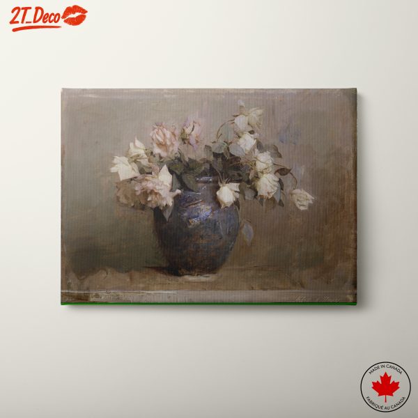 Elegant Floral Still Life with Roses