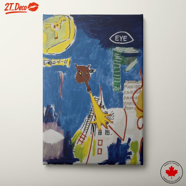 Bold Modern Abstract Figure Art