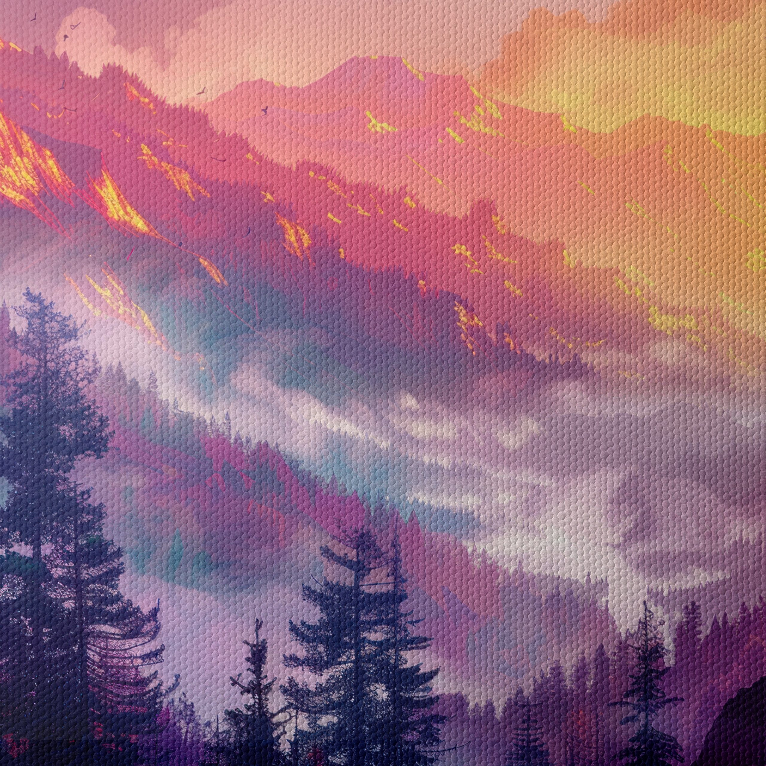 Breathtaking Adventure Landscape with Mountains and Forest - Image 4