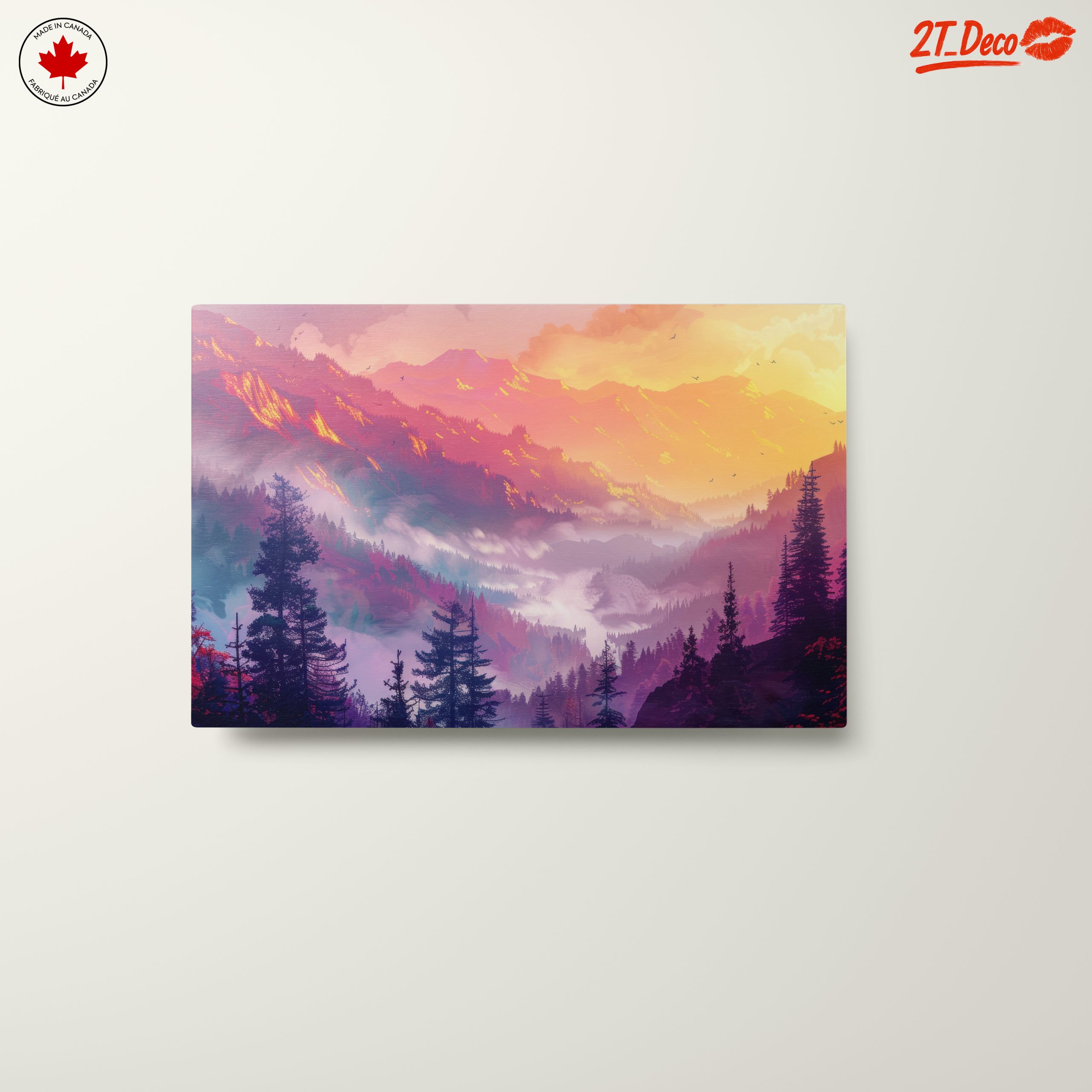 Breathtaking Adventure Landscape with Mountains and Forest - Image 10