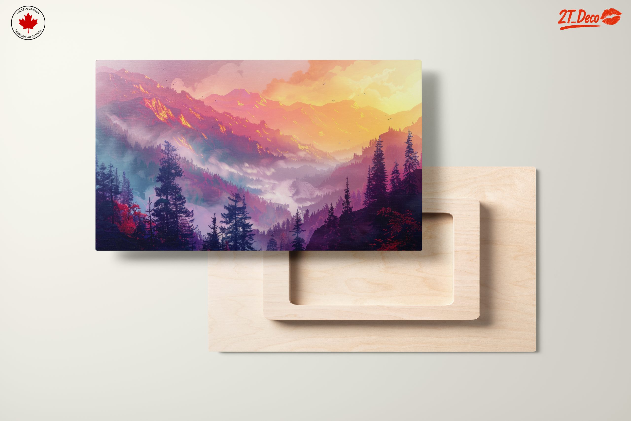 Breathtaking Adventure Landscape with Mountains and Forest - Image 11