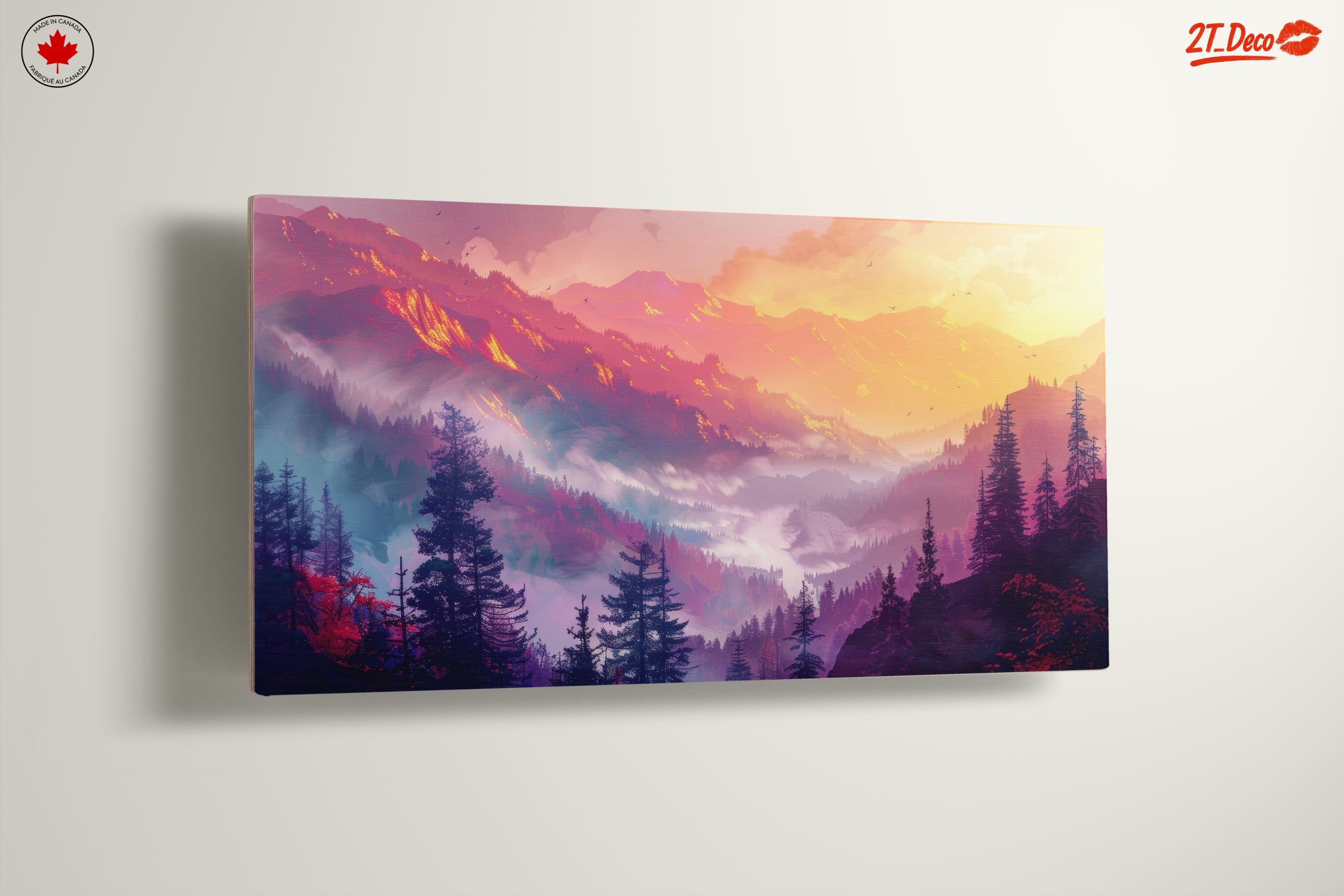 Breathtaking Adventure Landscape with Mountains and Forest - Image 13