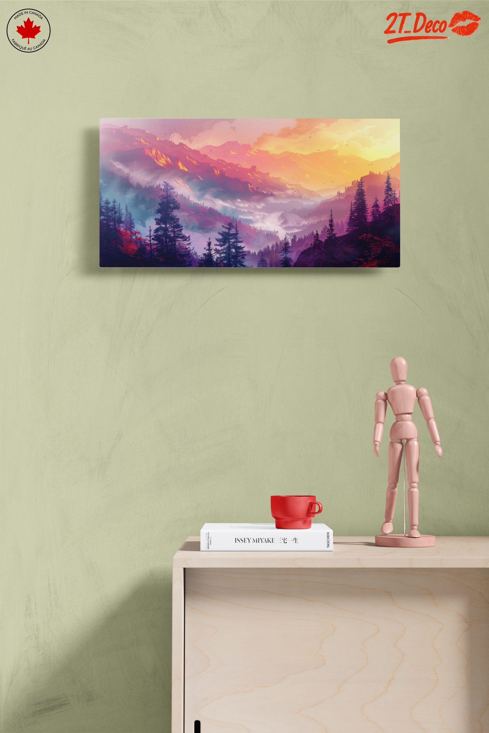 Breathtaking Adventure Landscape with Mountains and Forest - Image 14