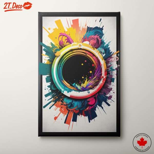 Vibrant Abstract Colorful Art 3