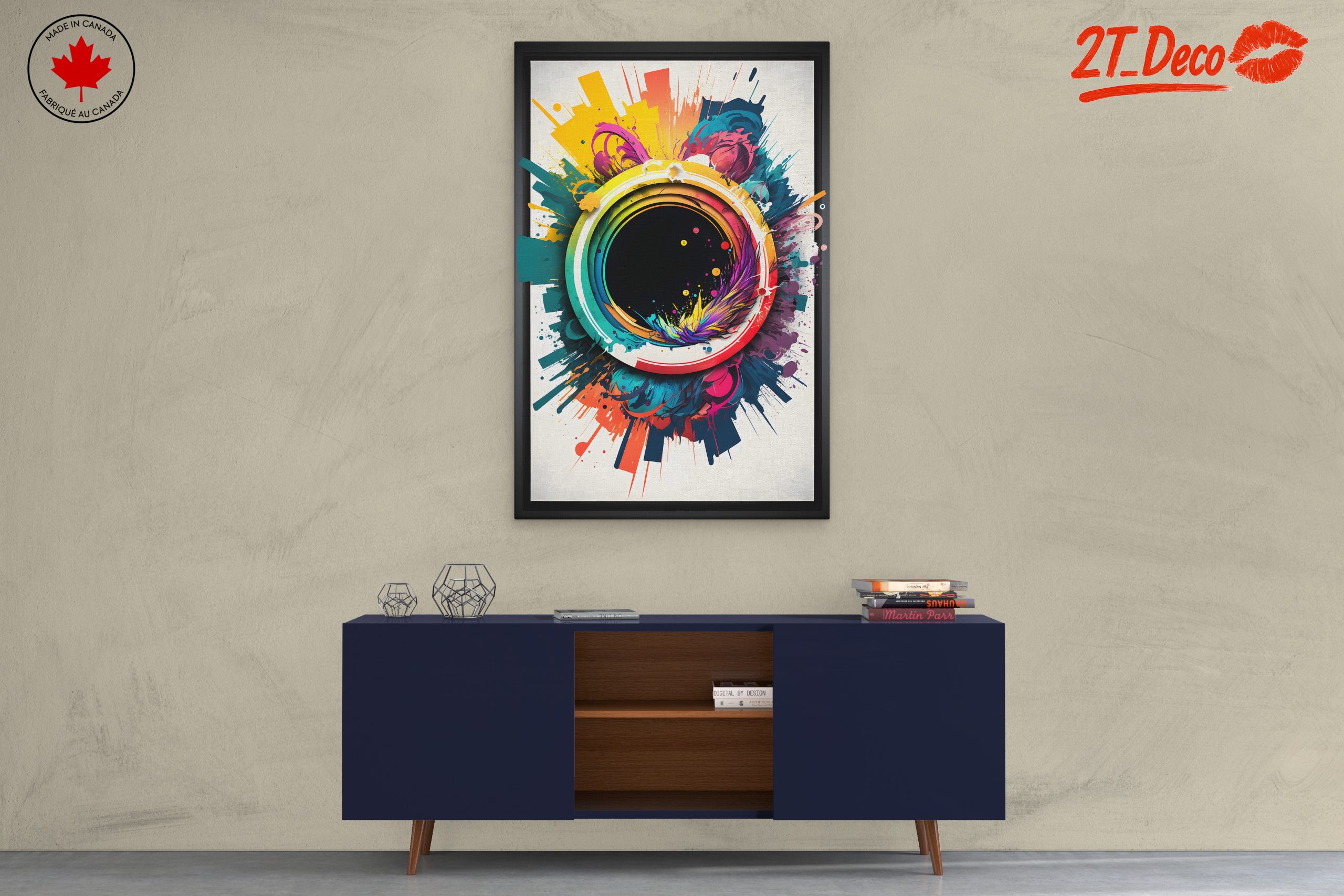 Vibrant Abstract Colorful Art 3 - Image 3