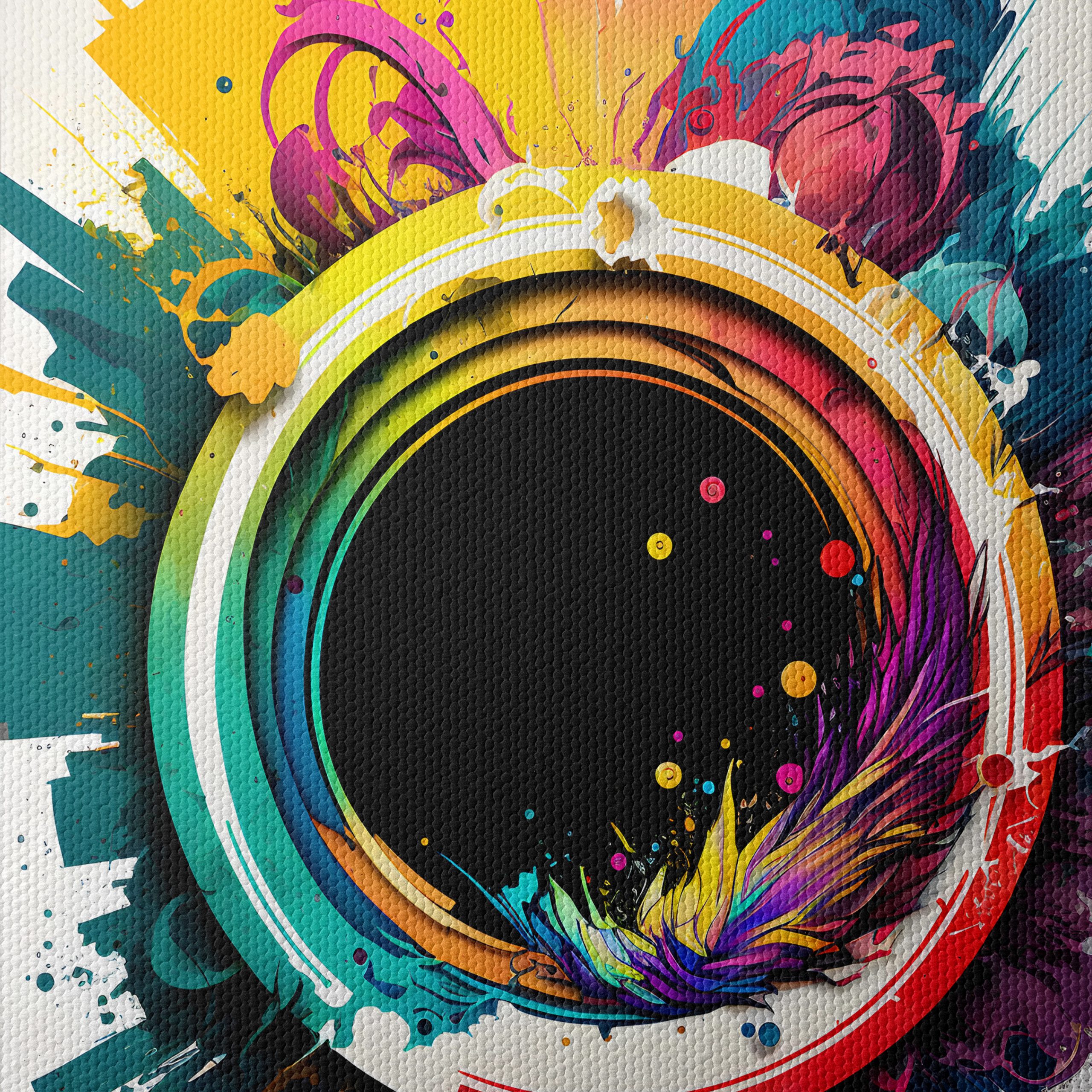 Vibrant Abstract Colorful Art 3 - Image 4