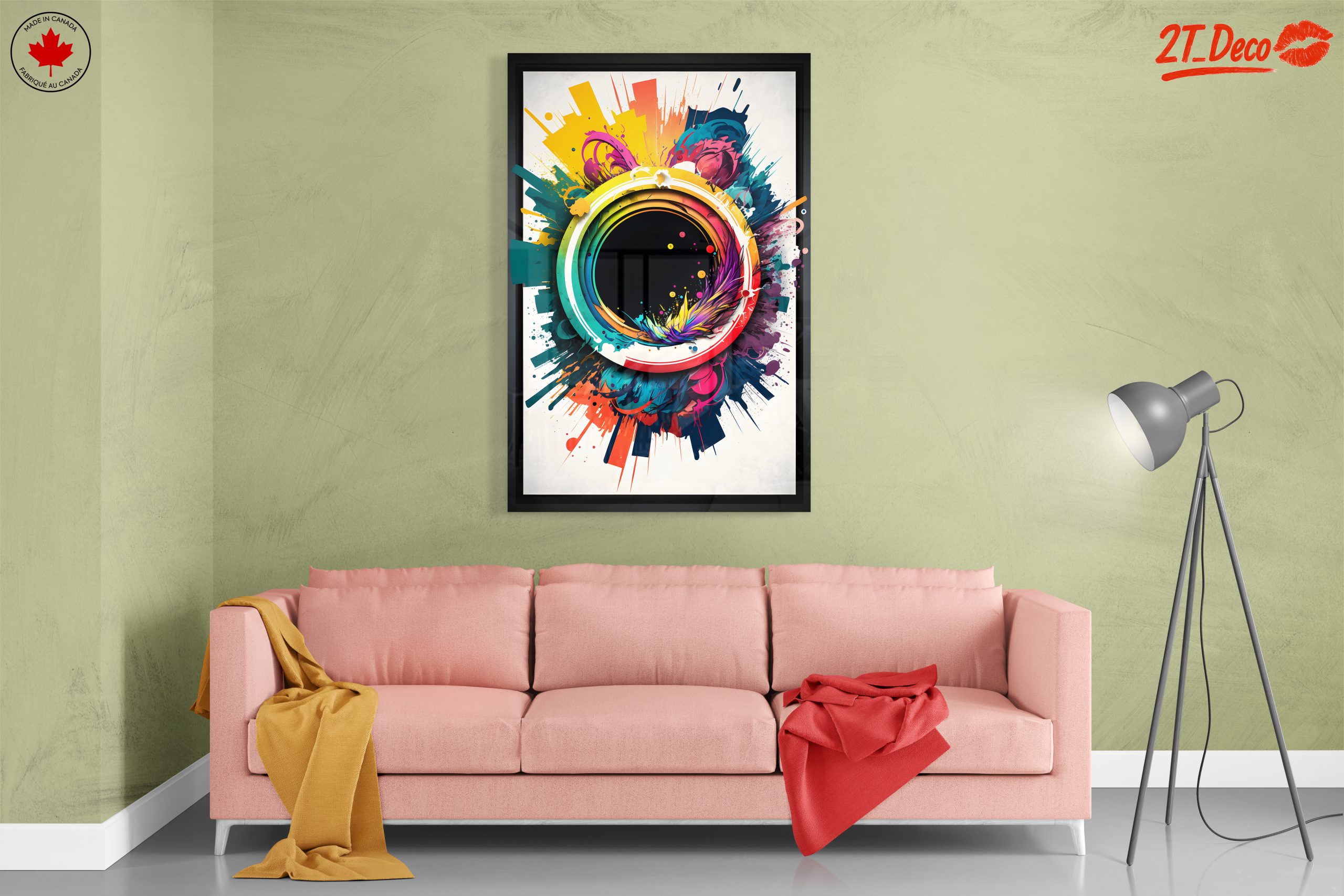 Vibrant Abstract Colorful Art 3 - Image 7