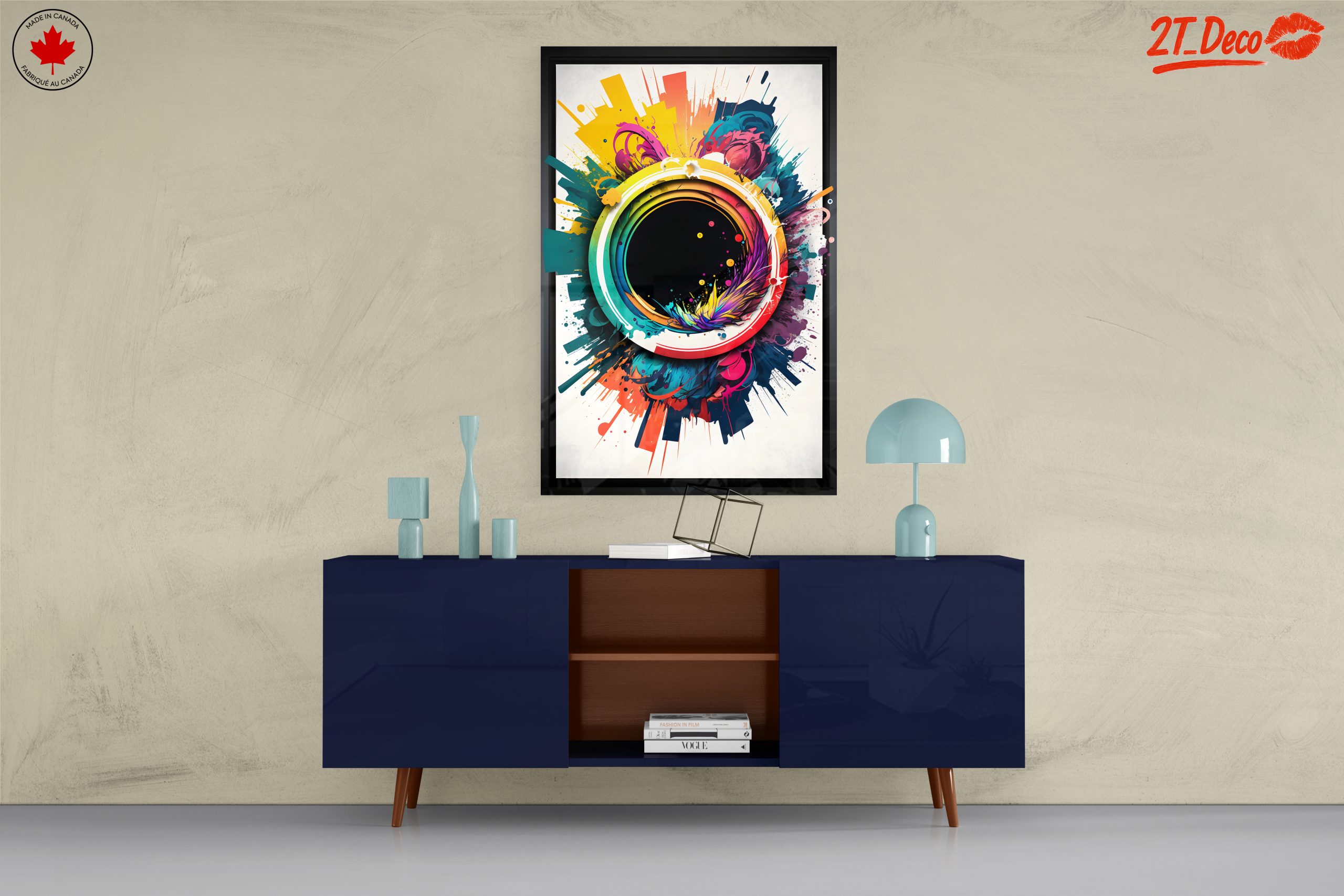 Vibrant Abstract Colorful Art 3 - Image 8