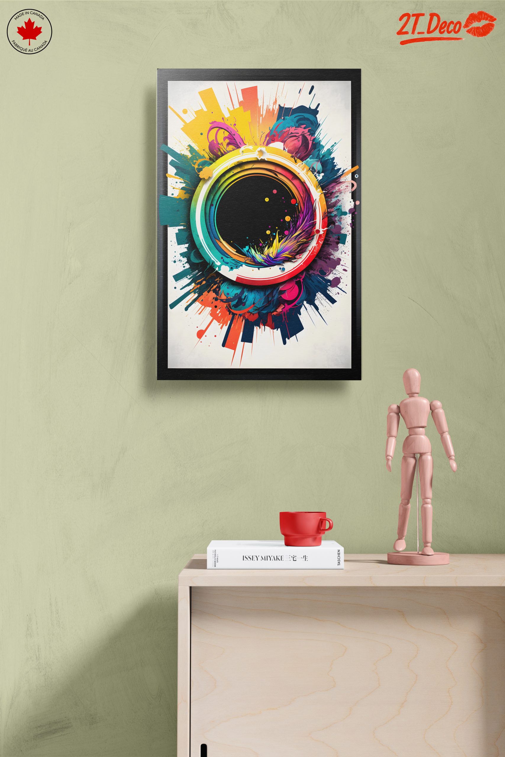 Vibrant Abstract Colorful Art 3 - Image 14