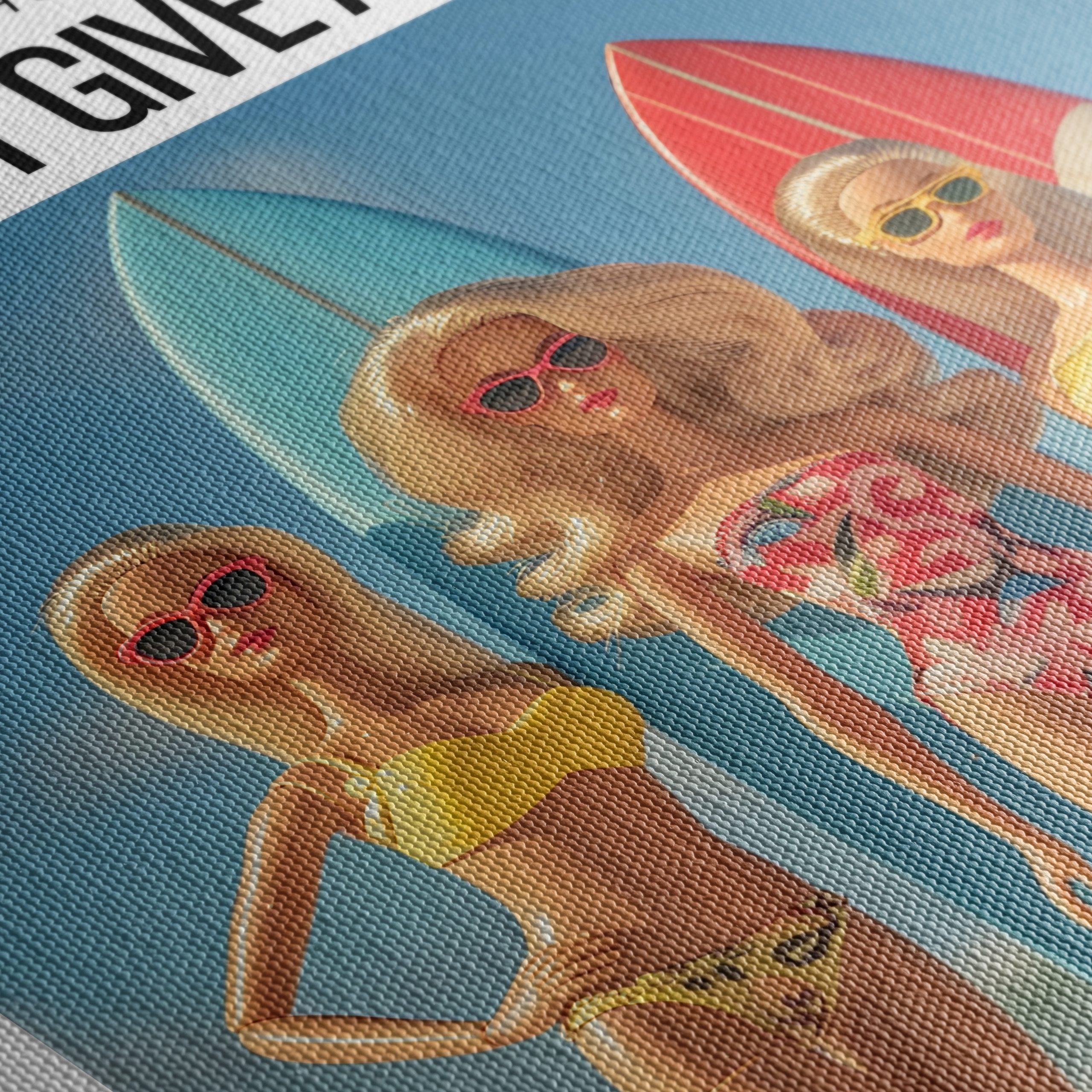 Girls Don’t Give a Damn - Playful Graphic Art - Image 5