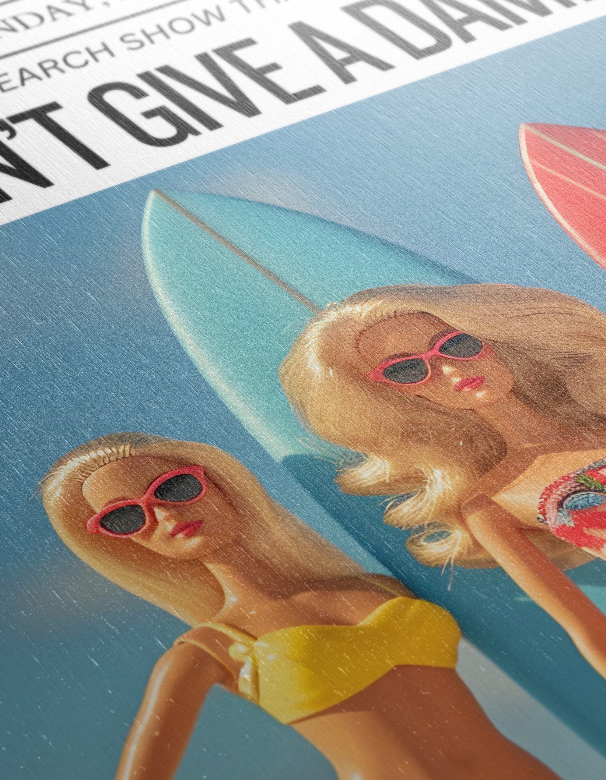 Girls Don’t Give a Damn - Playful Graphic Art - Image 12