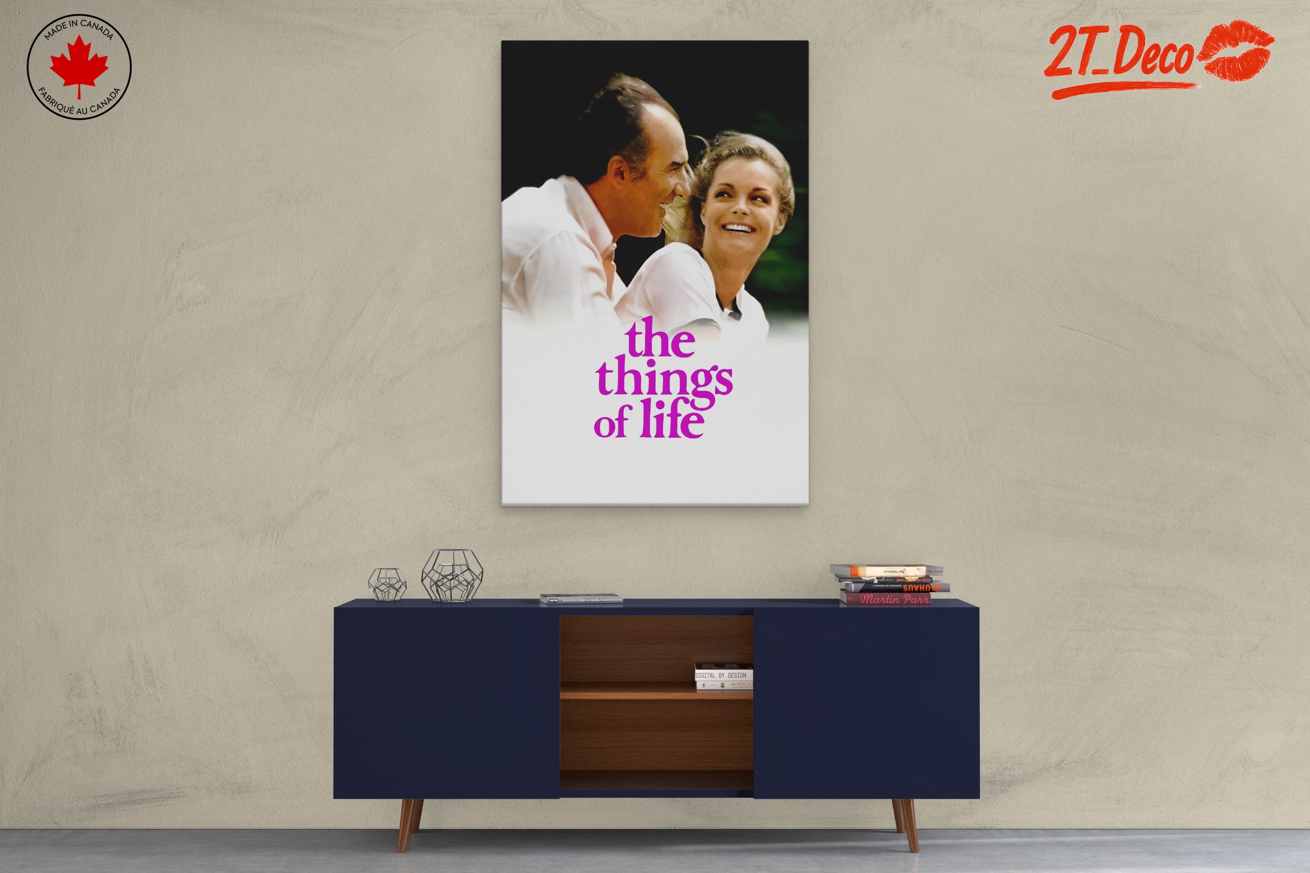 Classic Film Poster Art Featuring Romance - Image 3