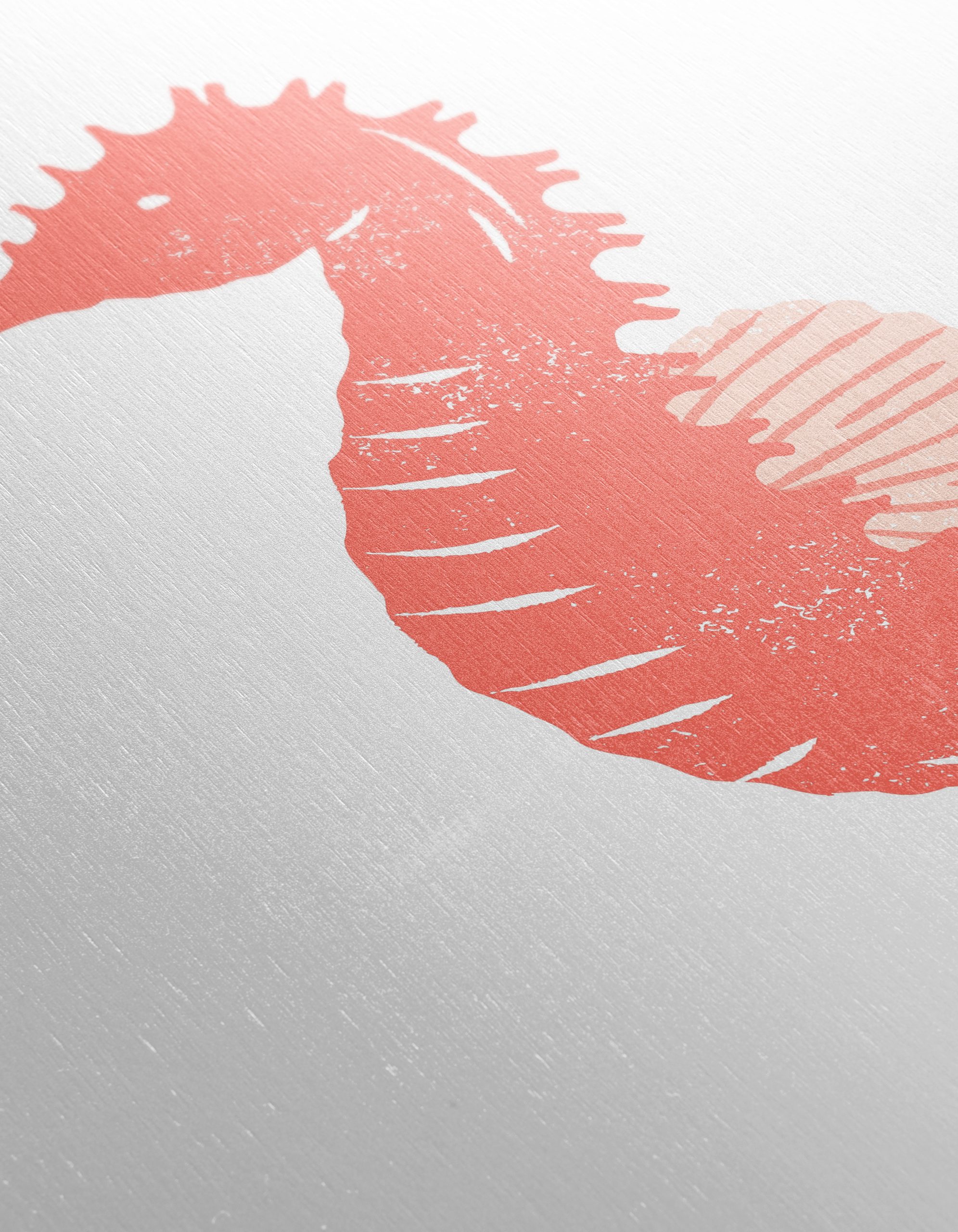 Stylized Seahorse Abstract Art 3 - Image 12
