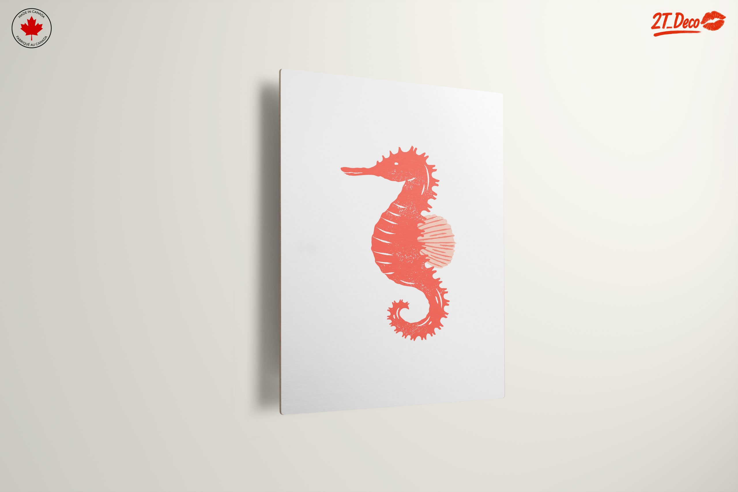 Stylized Seahorse Abstract Art 3 - Image 13