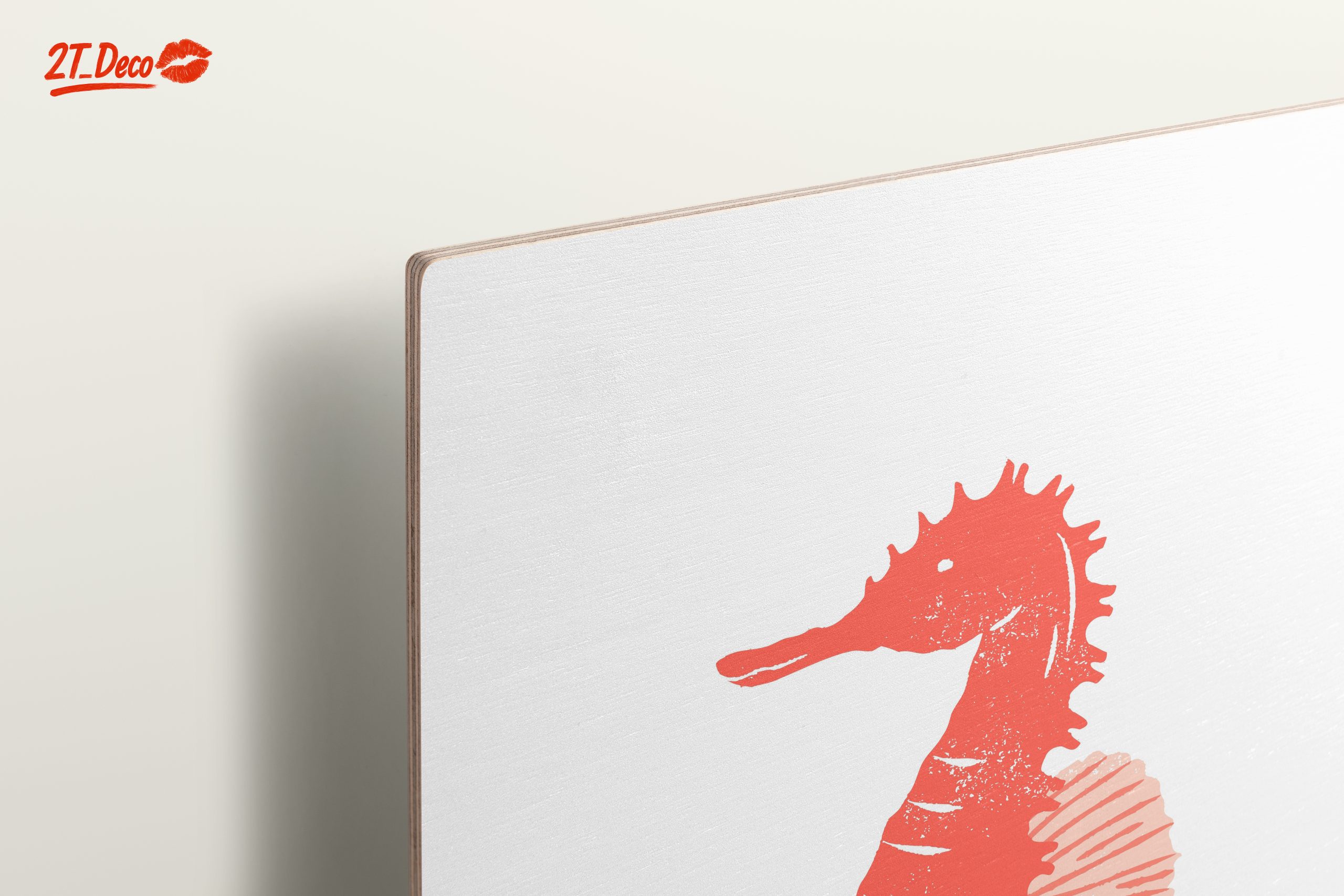 Stylized Seahorse Abstract Art 3 - Image 15