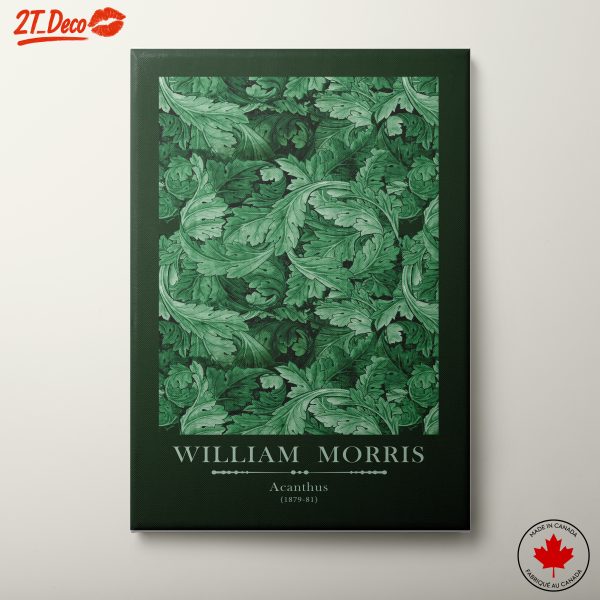 William Morris Acanthus Leaf Art