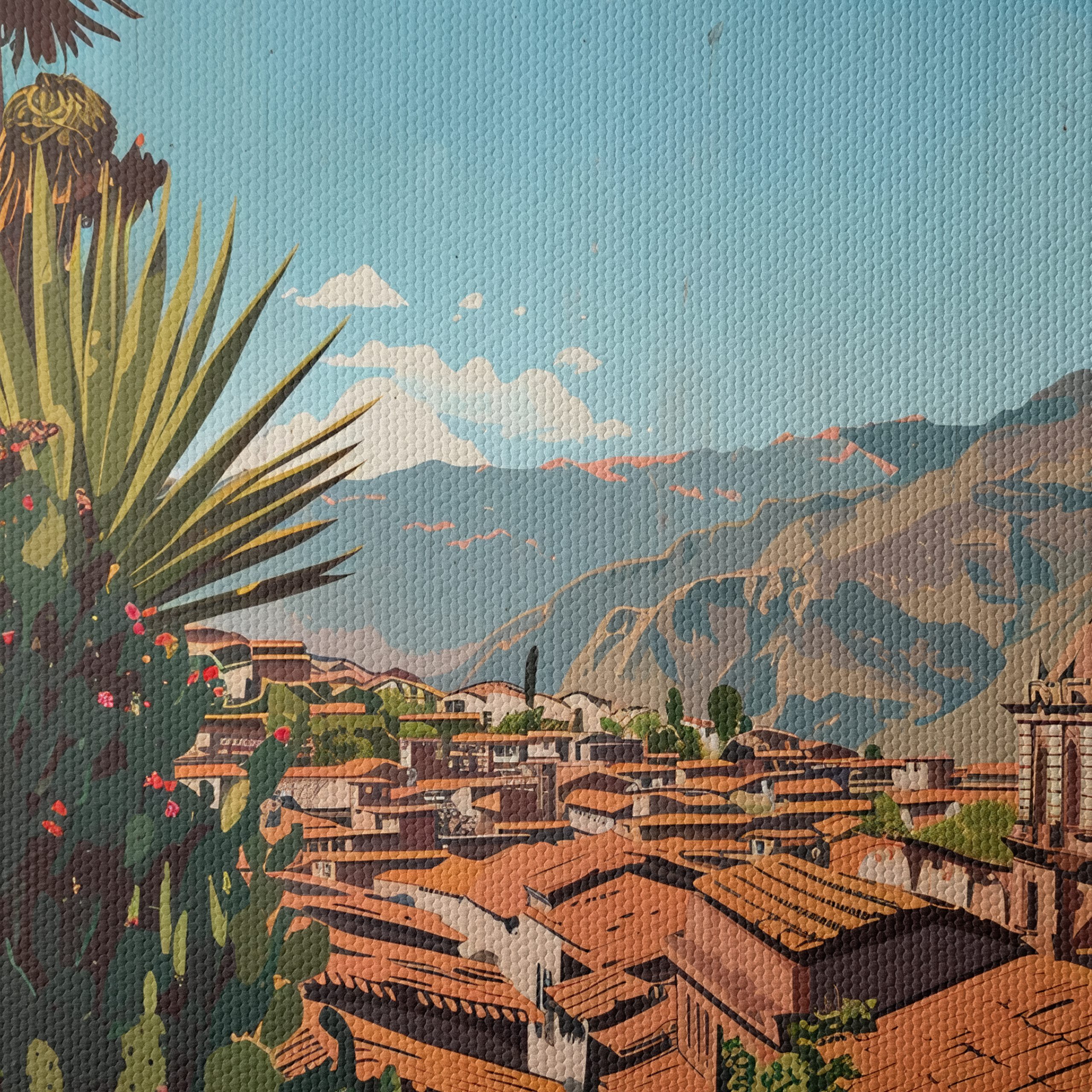 Contemporary Cusco Cityscape Artwork - Image 4