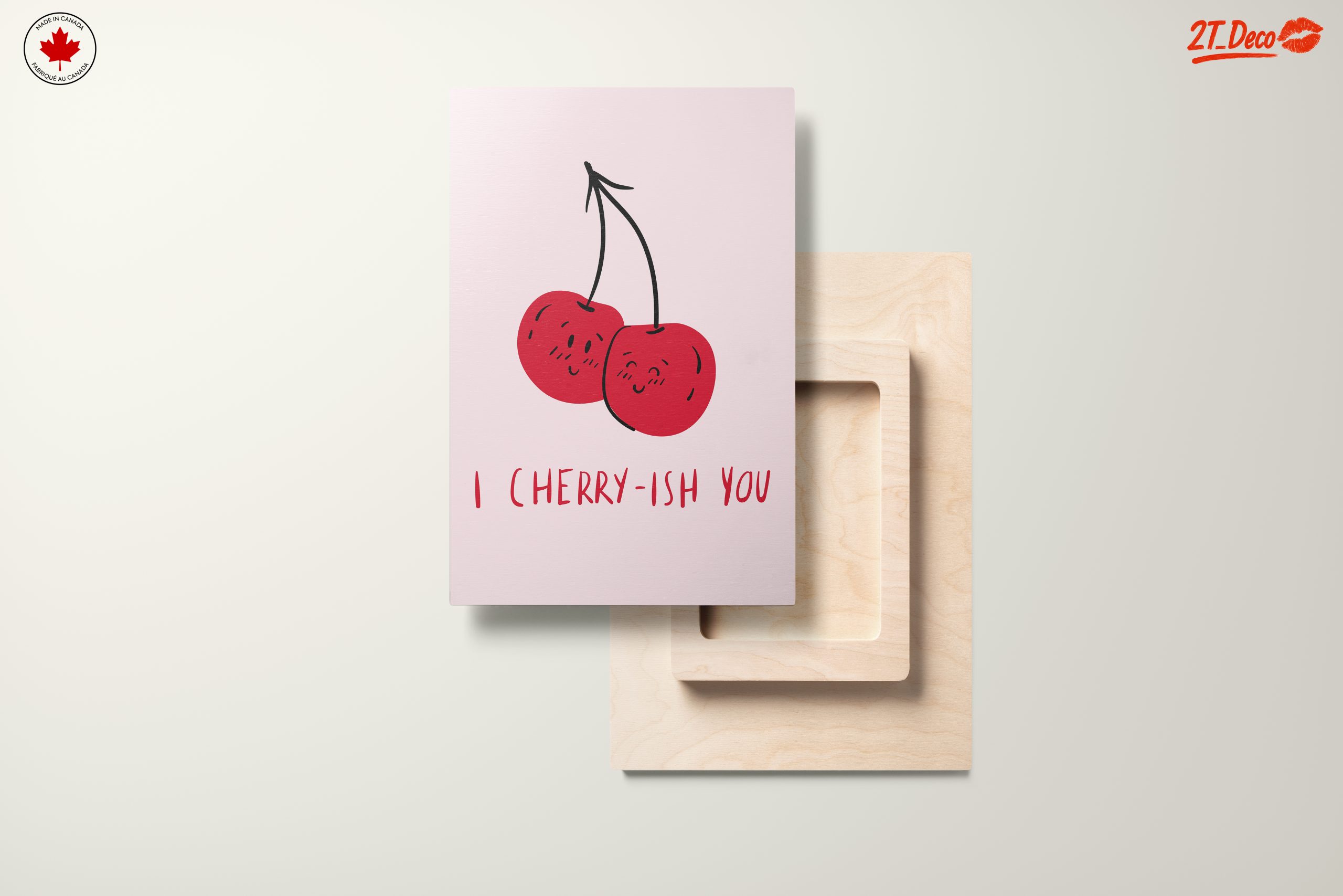 Cute Cherry Illustration with Playful Expression - Image 11