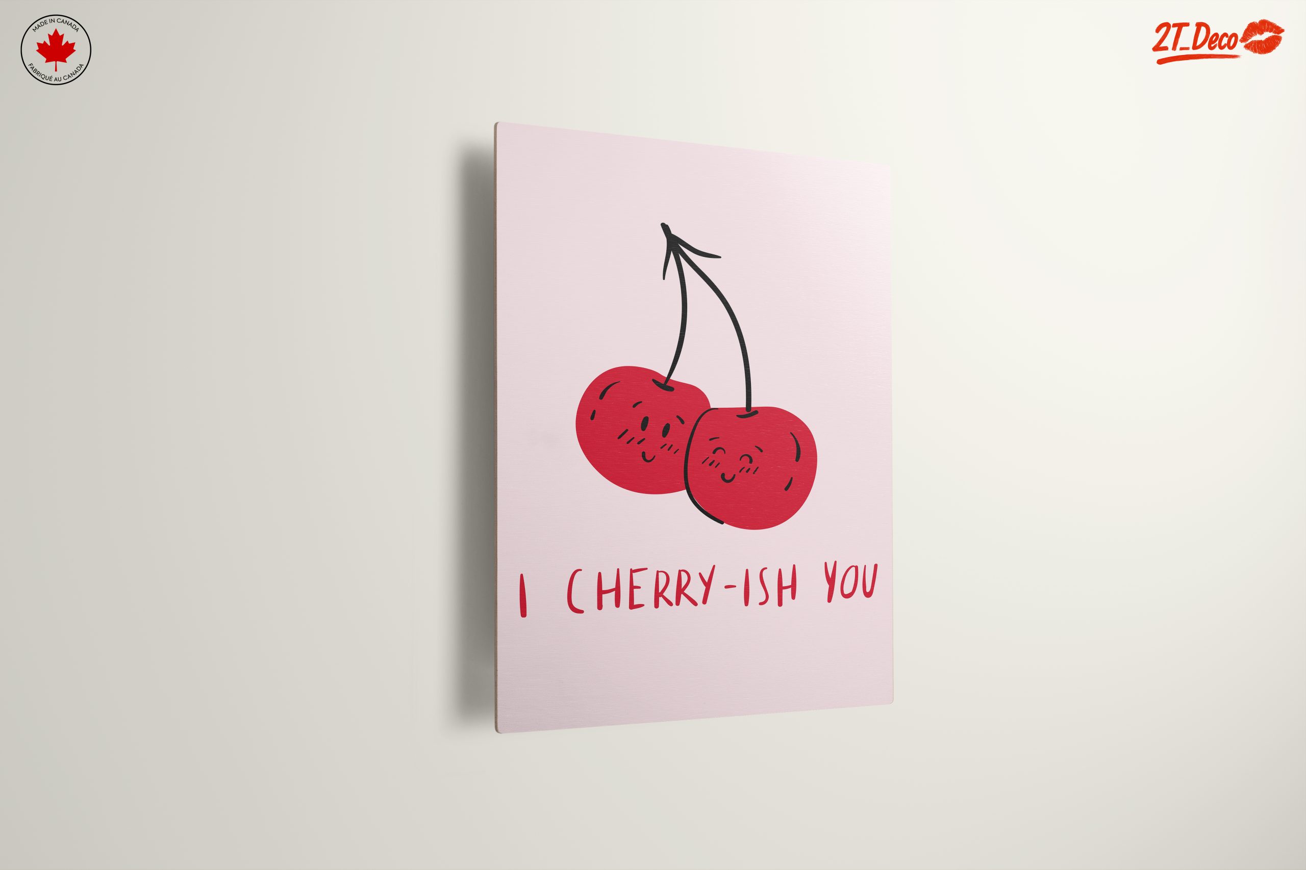 Cute Cherry Illustration with Playful Expression - Image 13