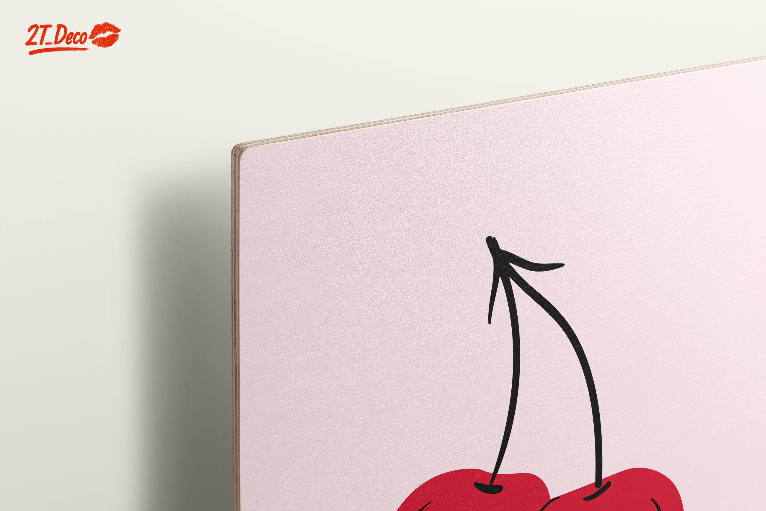 Cute Cherry Illustration with Playful Expression - Image 15