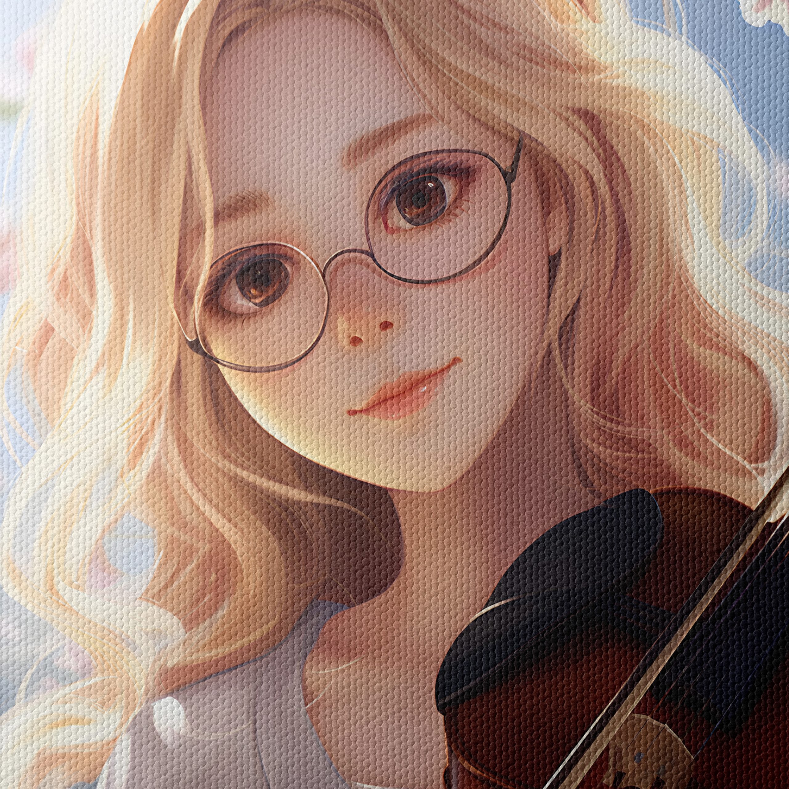 Charming Young Musician With Violin - Image 4