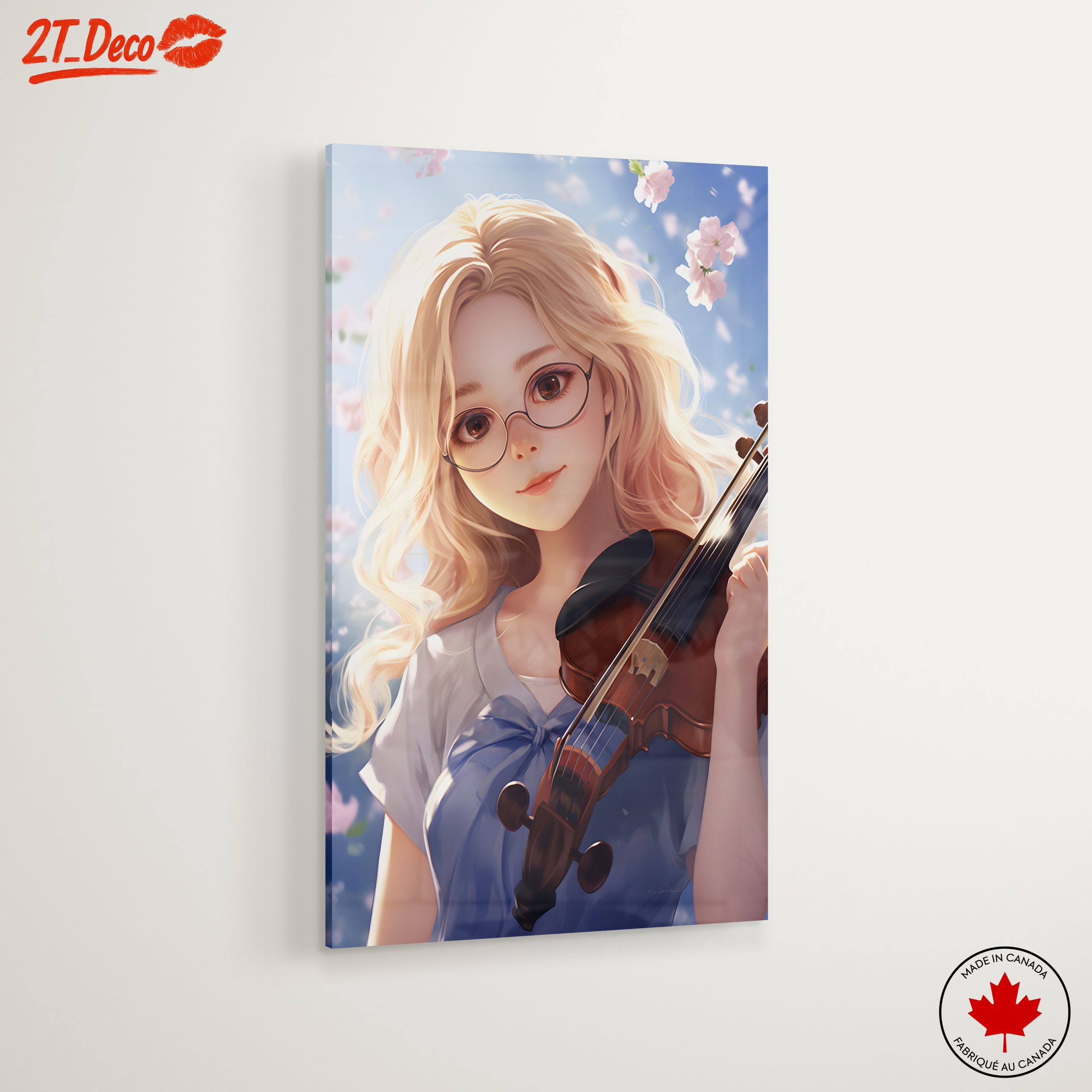 Charming Young Musician With Violin - Image 6