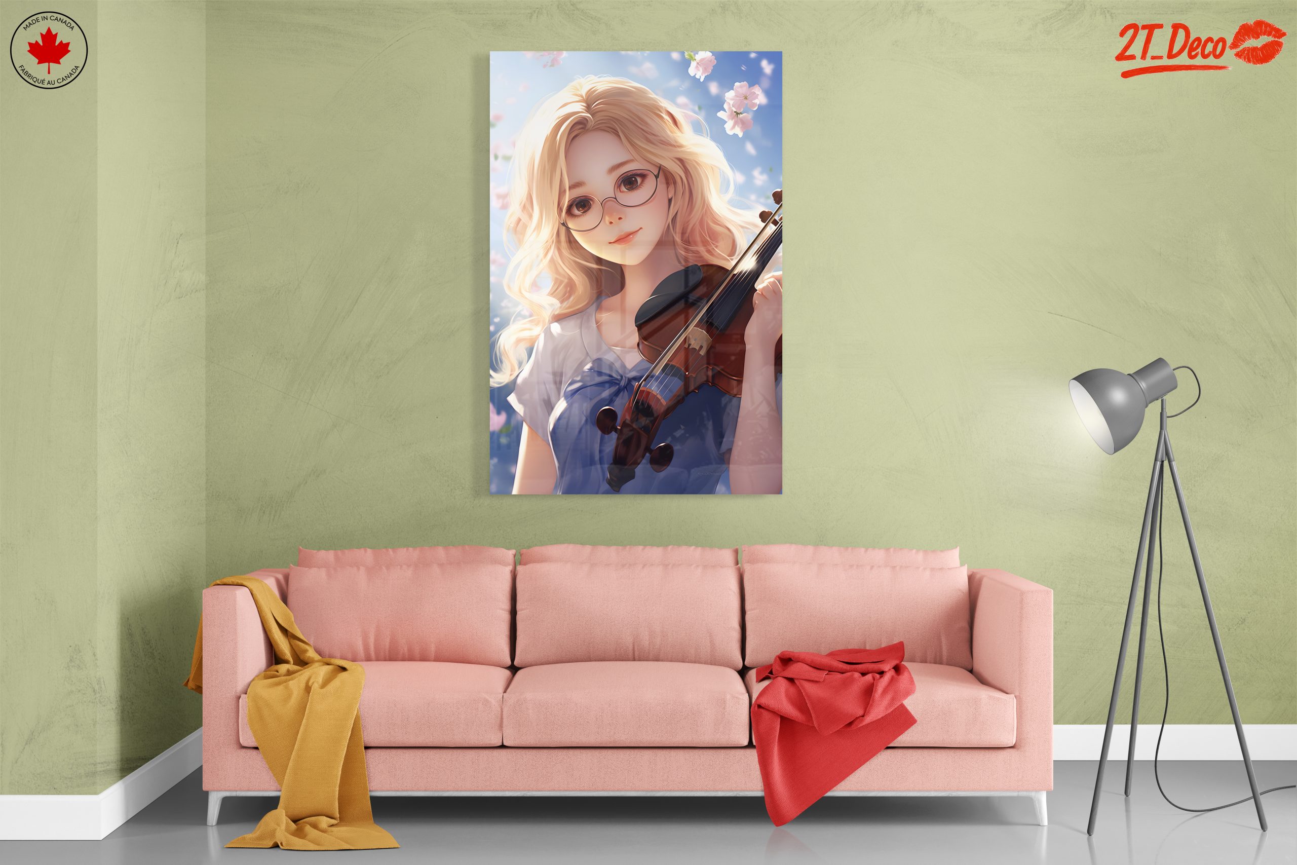 Charming Young Musician With Violin - Image 7
