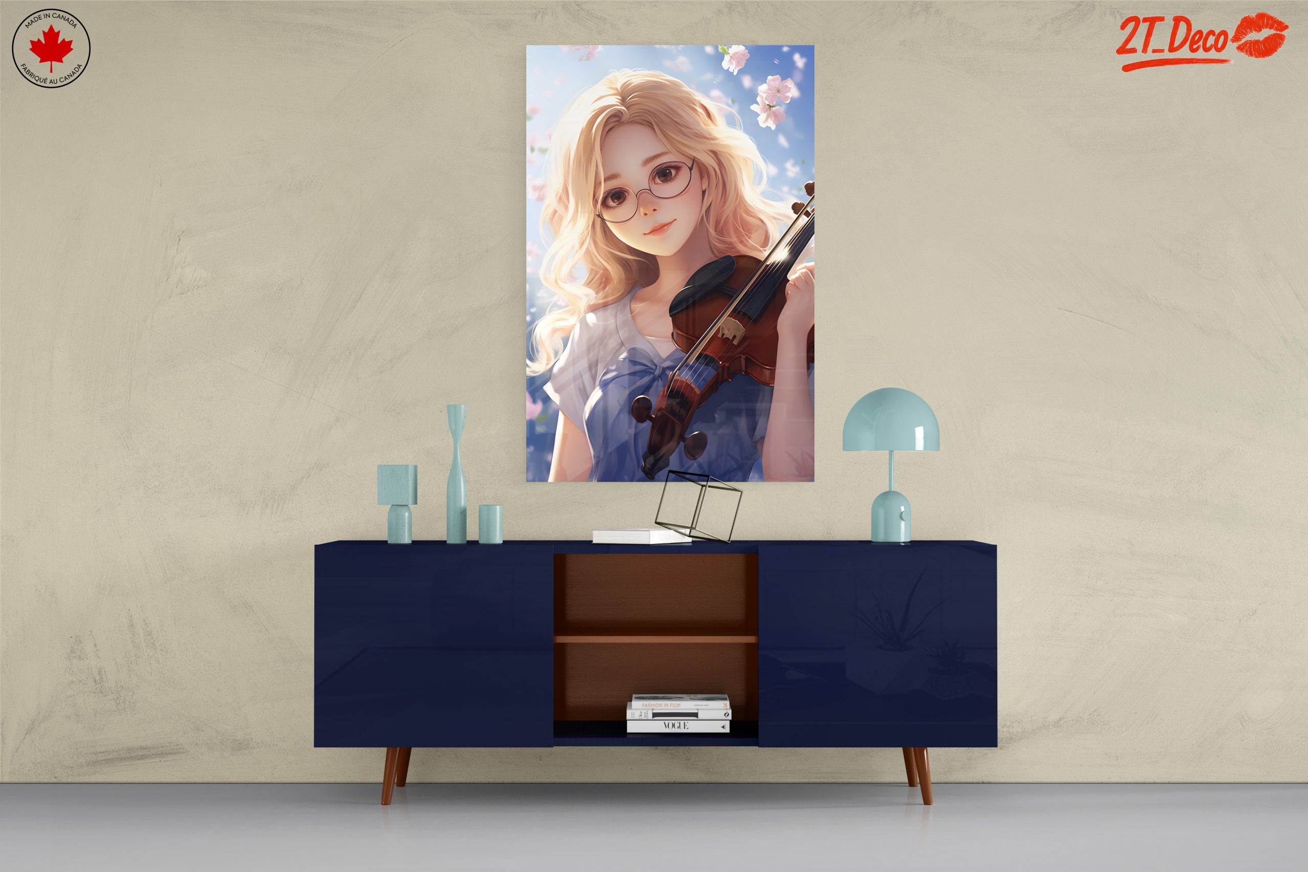 Charming Young Musician With Violin - Image 8