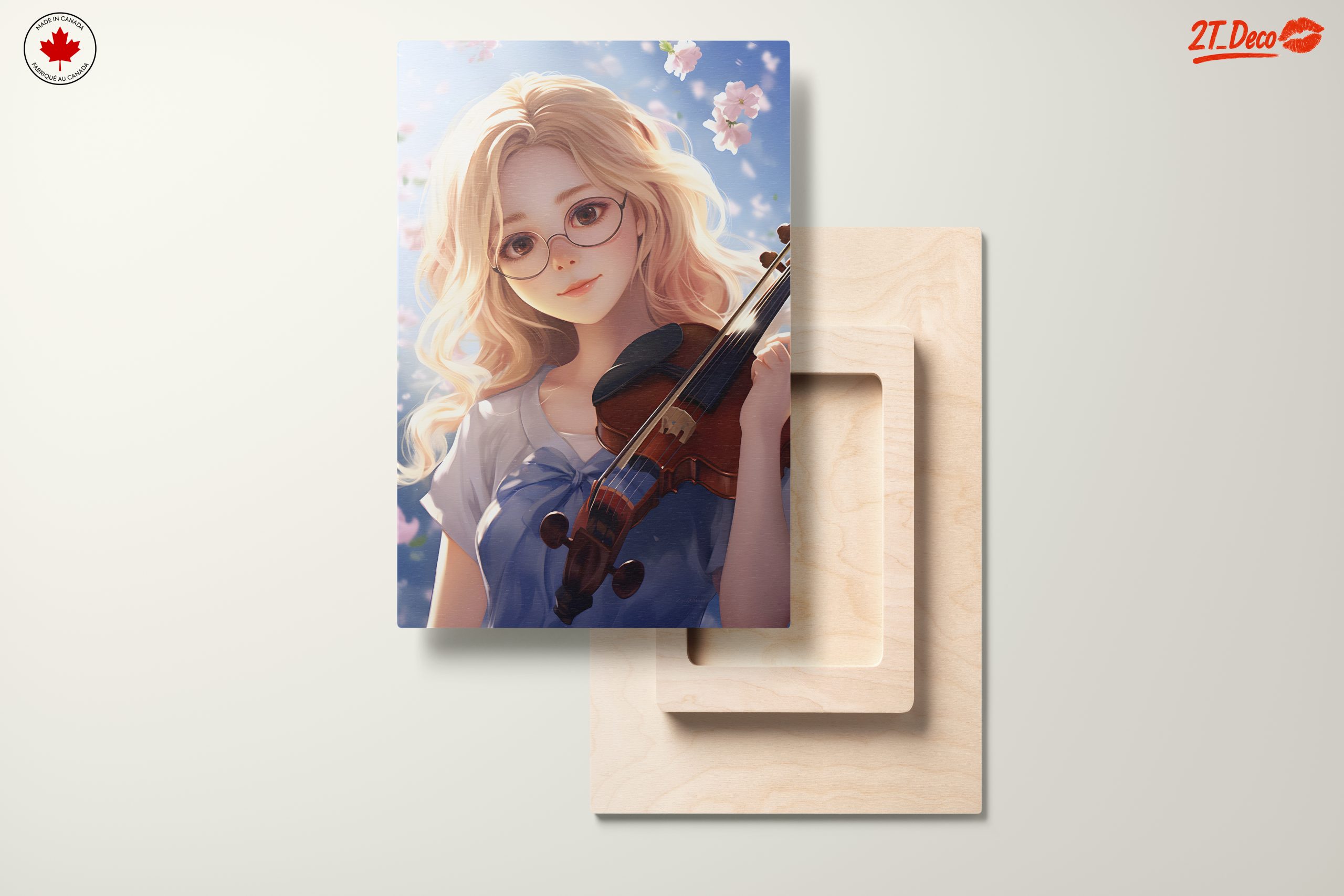 Charming Young Musician With Violin - Image 11