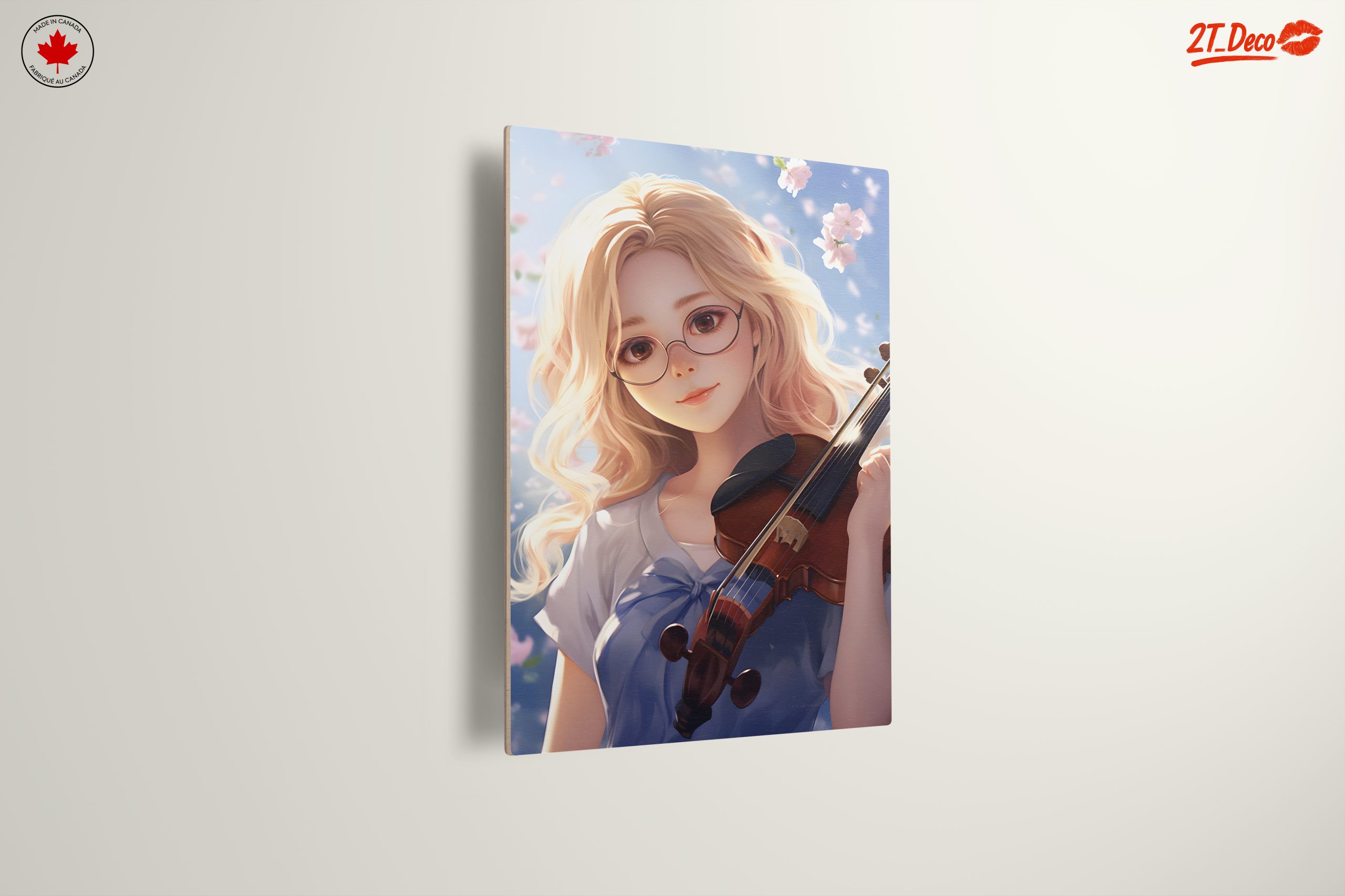 Charming Young Musician With Violin - Image 13